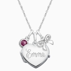 Silver Locket for Girls