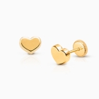 Heart Earrings for First Communion