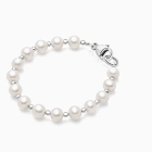 Timeless Pearls, Baby/Children’s Beaded Bracelet for Girls - Sterling Silver
