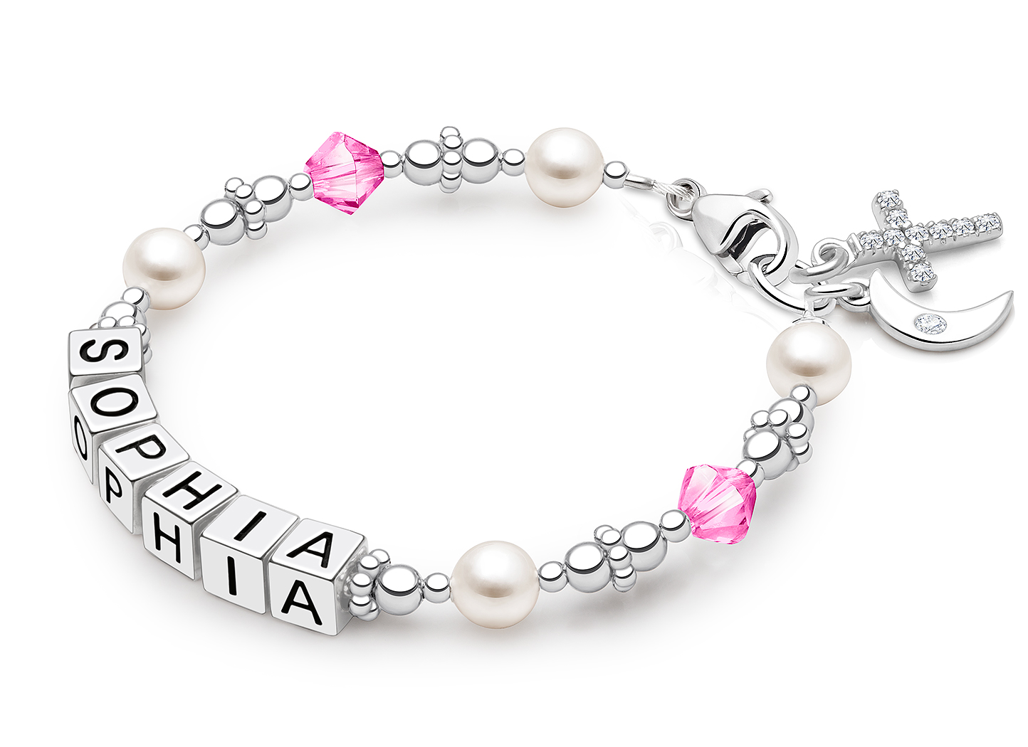 Moon & Cross Charms <u>NOT</u> Included<br />( add the charms your teen would love )