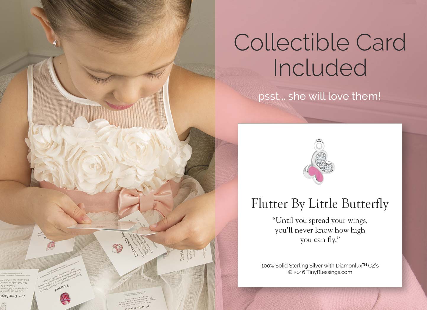 Adoré™ Charm Shown on Child Model