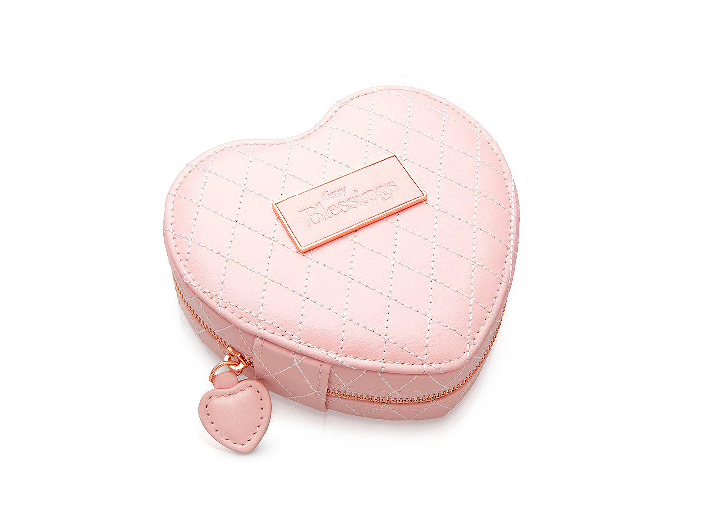 Pink Heart Jewelry Box