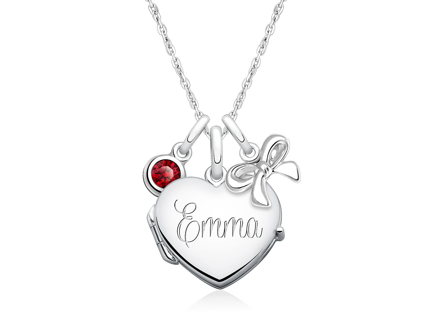 Birthstone & Bow Charms <u>NOT</u> Included<br />( add the charms your child would love )