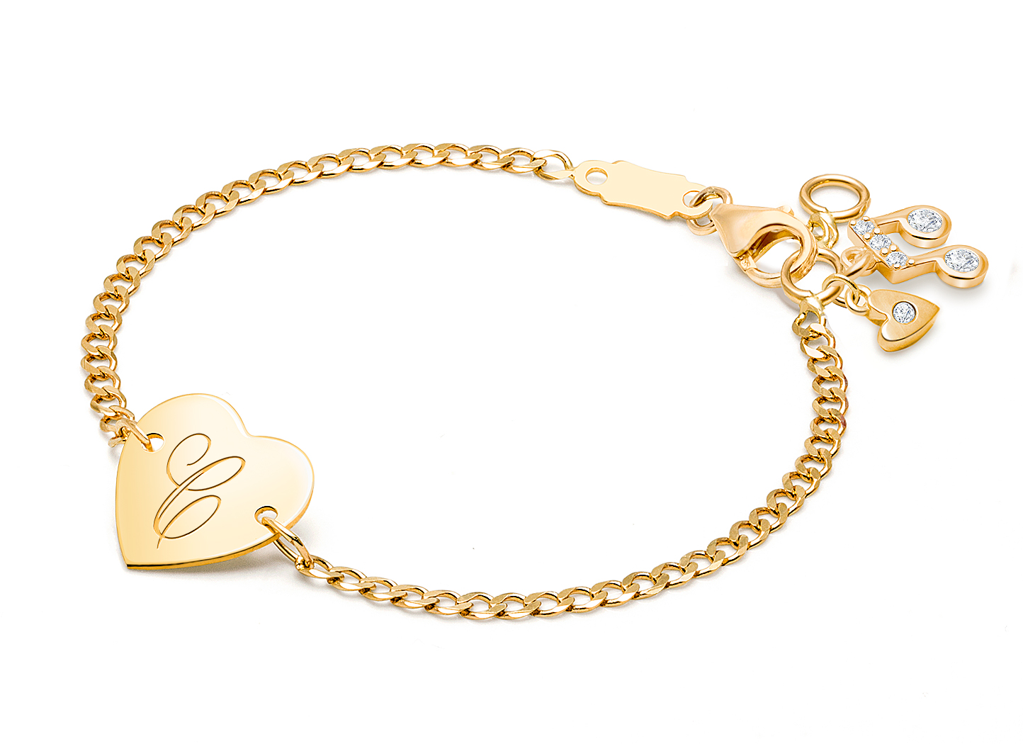 Music Note & Heart Charms <u>NOT</u> Included<br />( add the charms your child would love )