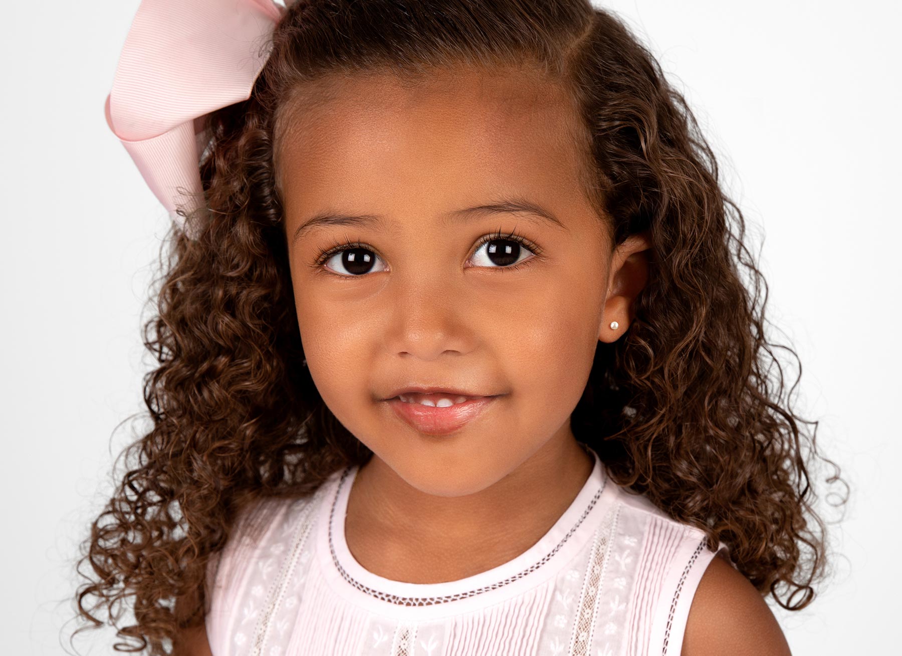 Earring Shown on 4 Year Old Girl