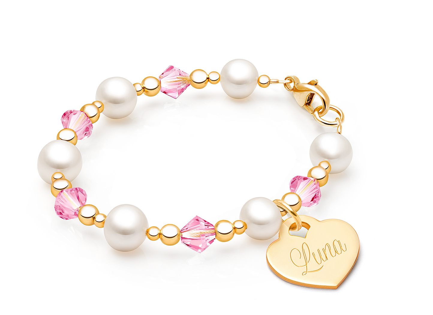October Birthstone Shown<br />Enlarged to Show Detail
