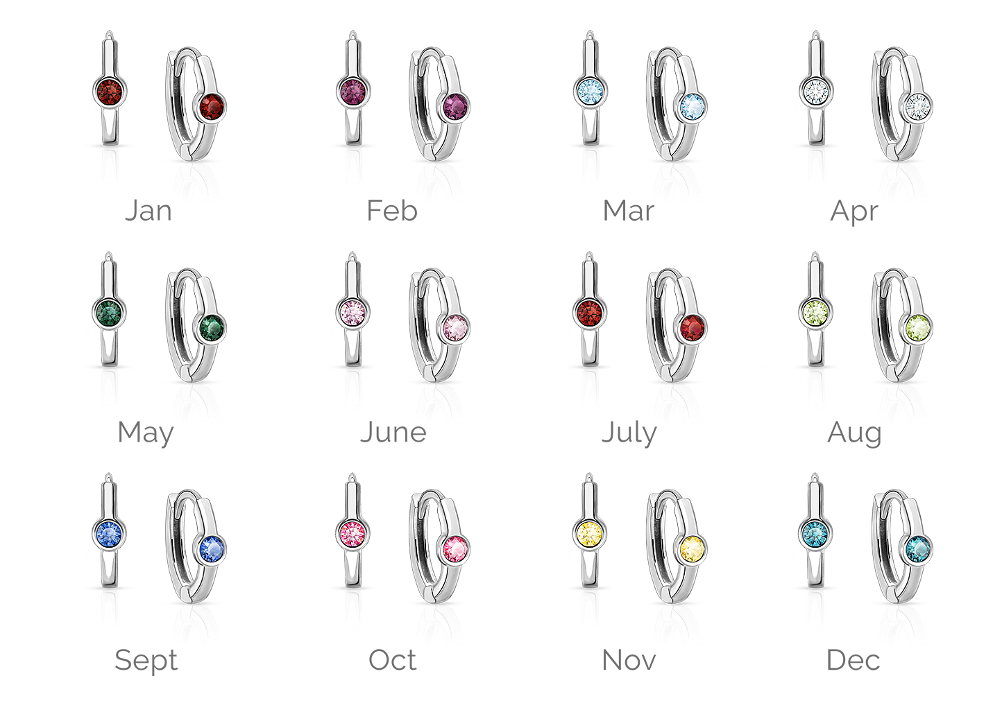 All 12 Birthstones Available