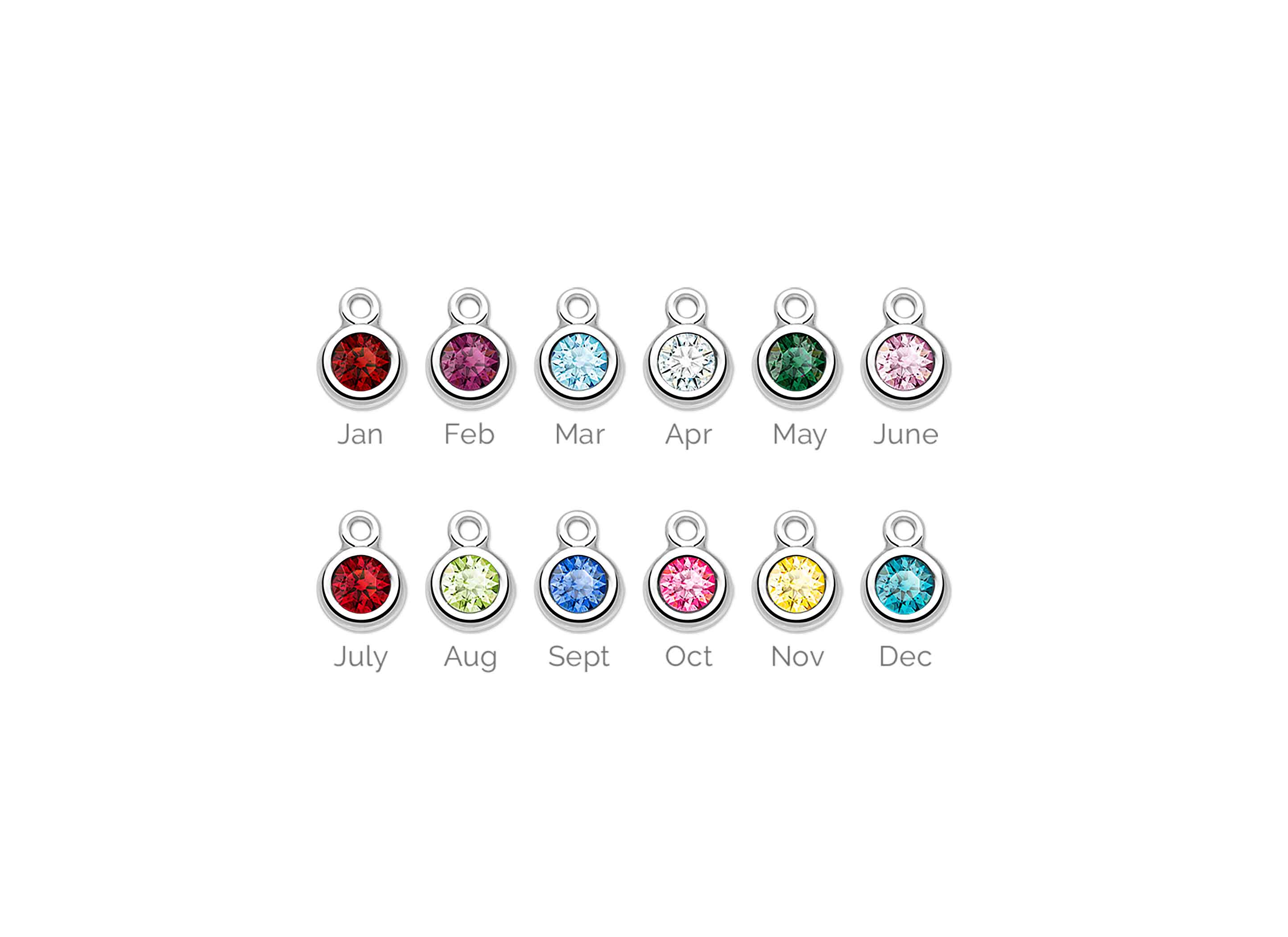 All 12 Birthstones Avaliable