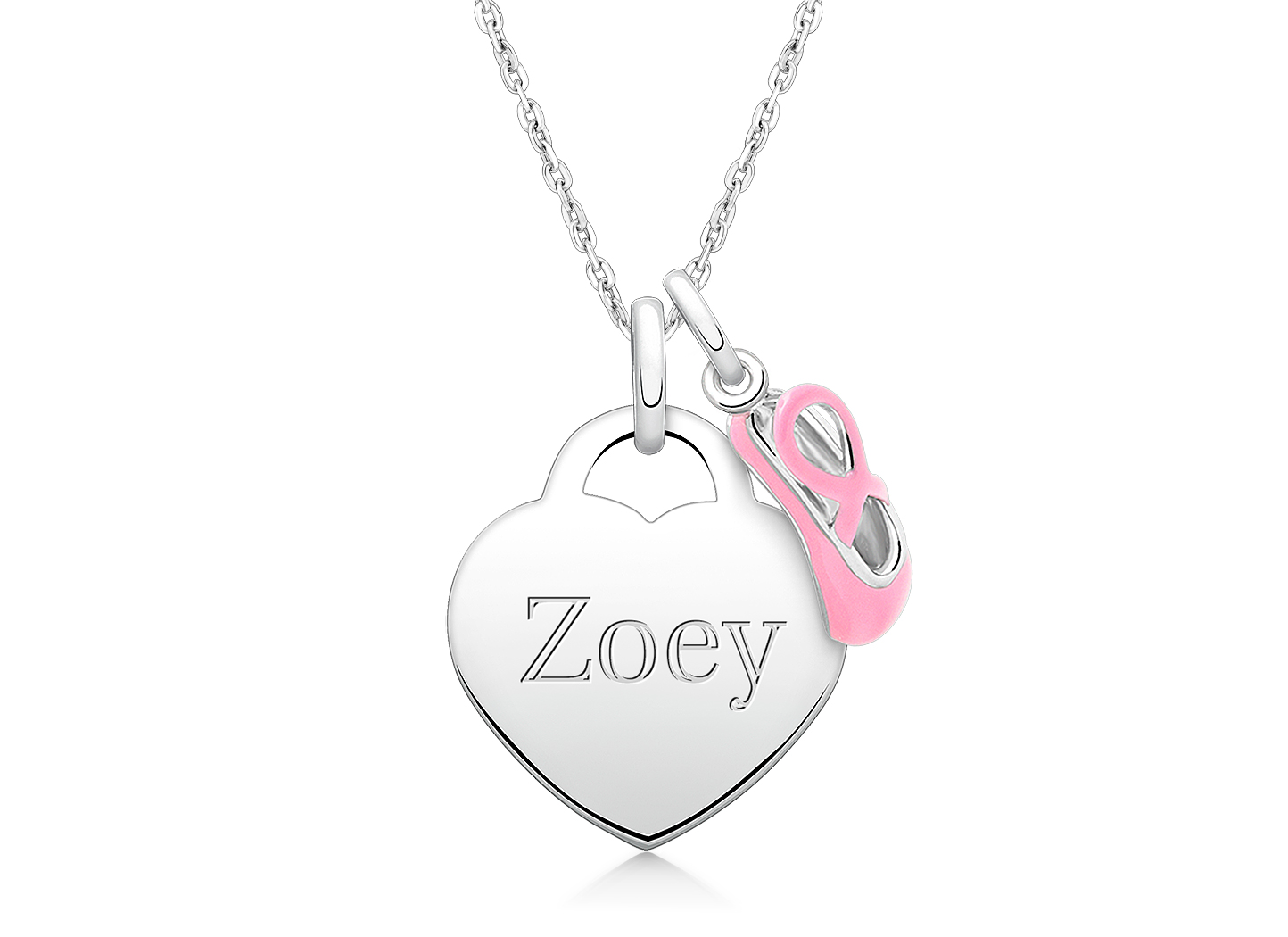 Ballet Shoe Charm <u>NOT</u> Included<br />( add the charms your child would love )