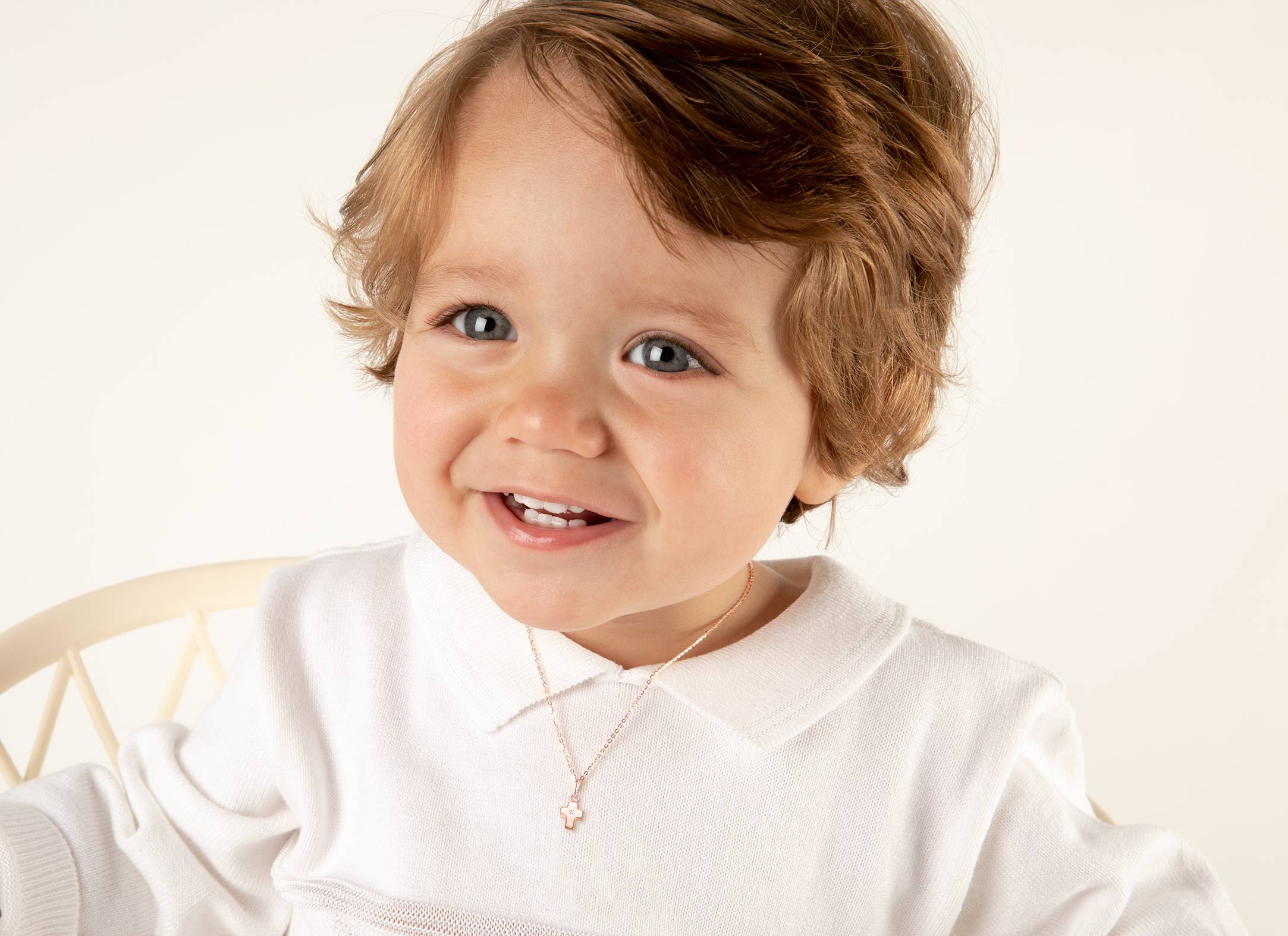 Necklace Shown on 2 Year Old Boy