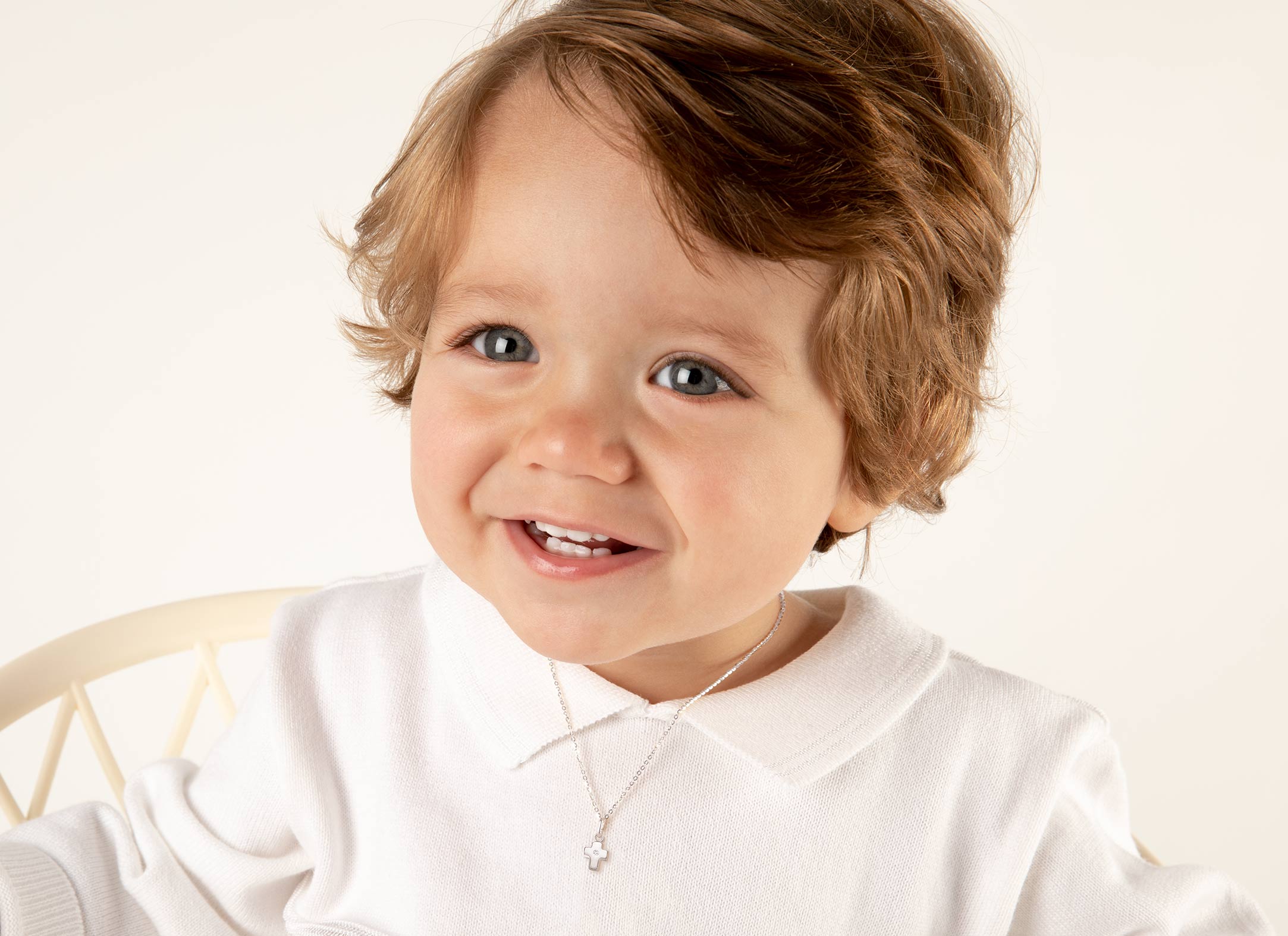 Necklace Shown on 2 Year Old Boy