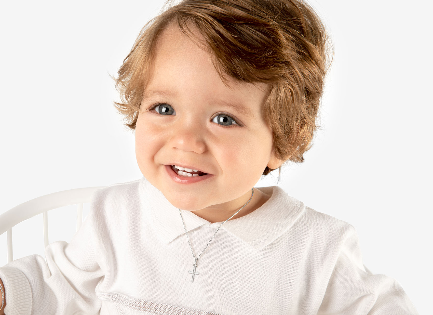 Necklace Shown on 2 Year Old Boy