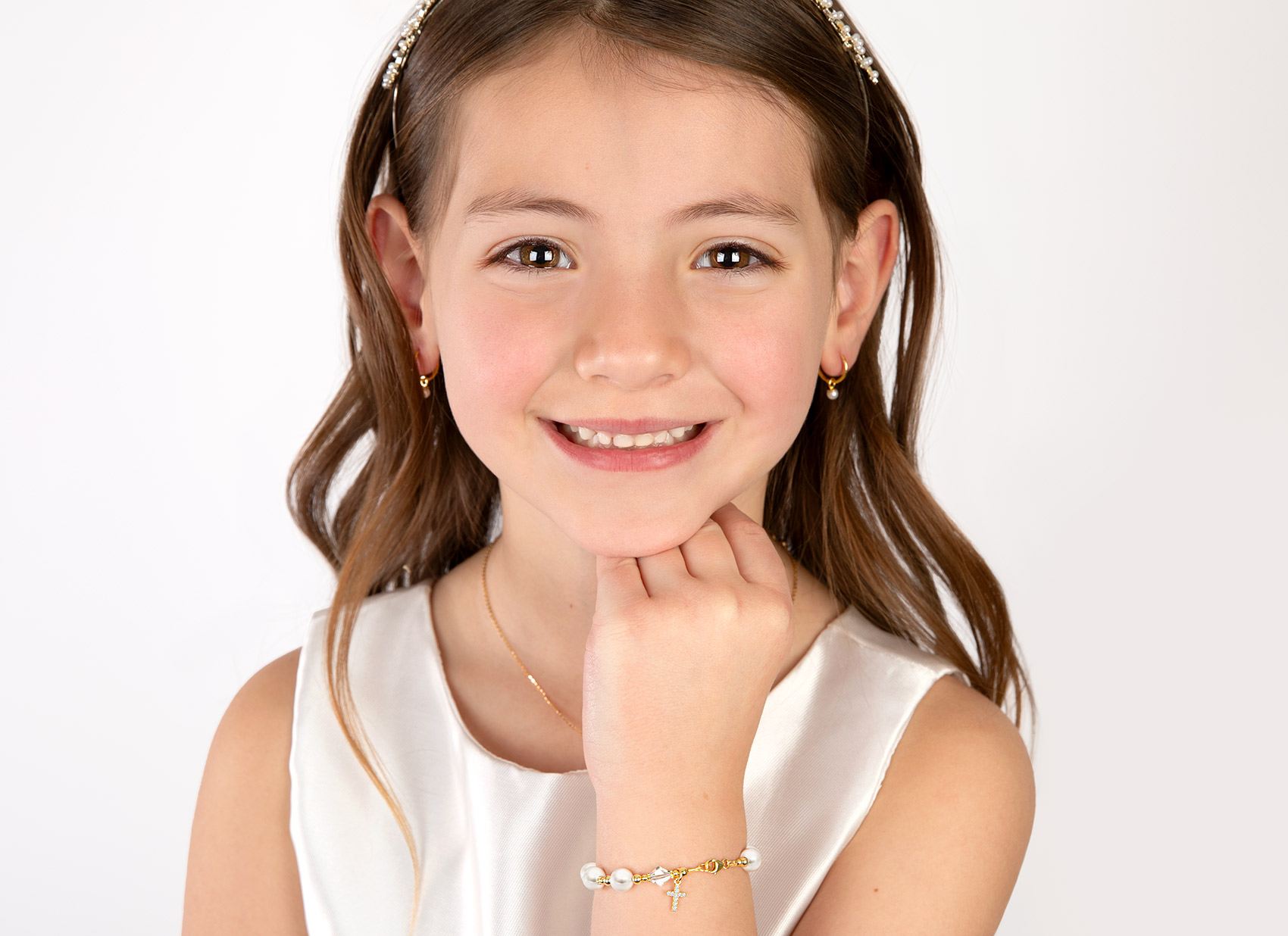 Bracelet Shown on 7 Year Old Girl