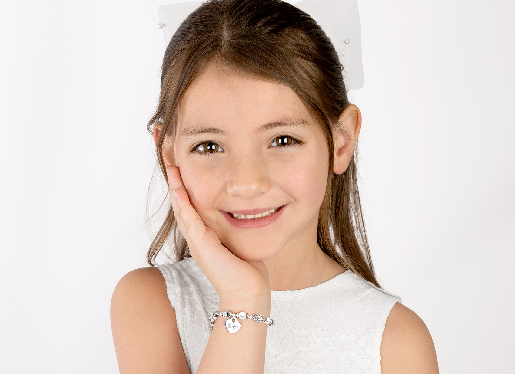 Bracelet Shown on 7 Year Old Girl