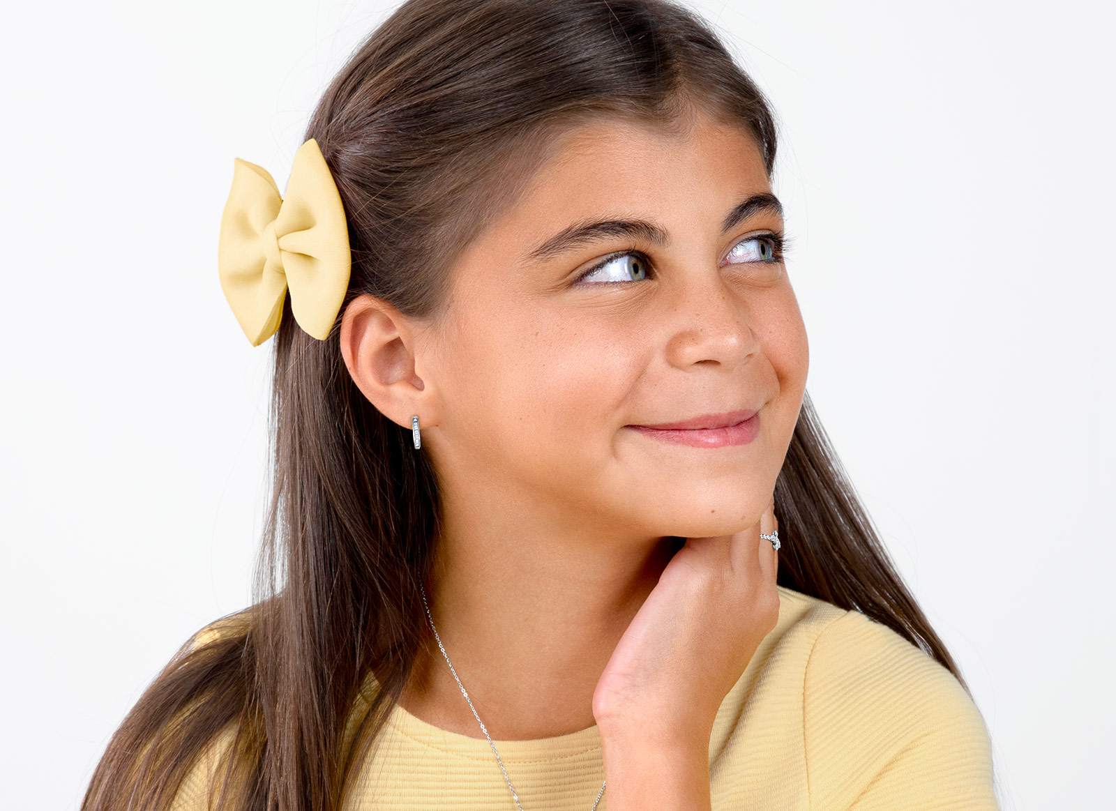 Earring Shown on 11 Year Old Girl