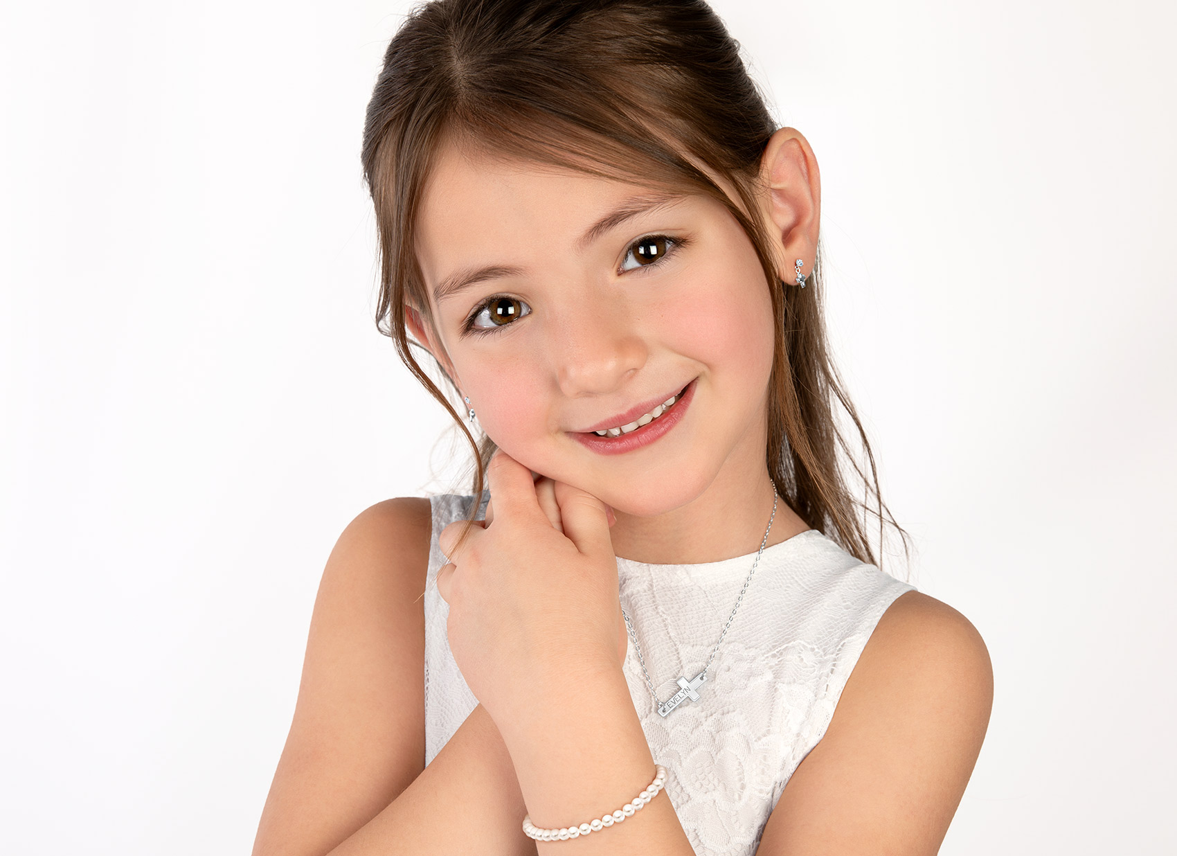 Example Bracelet Shown on 7 Year Old Girl