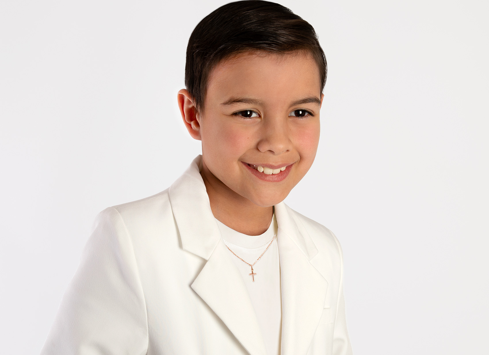 Necklace Shown on 8 Year Old Boy