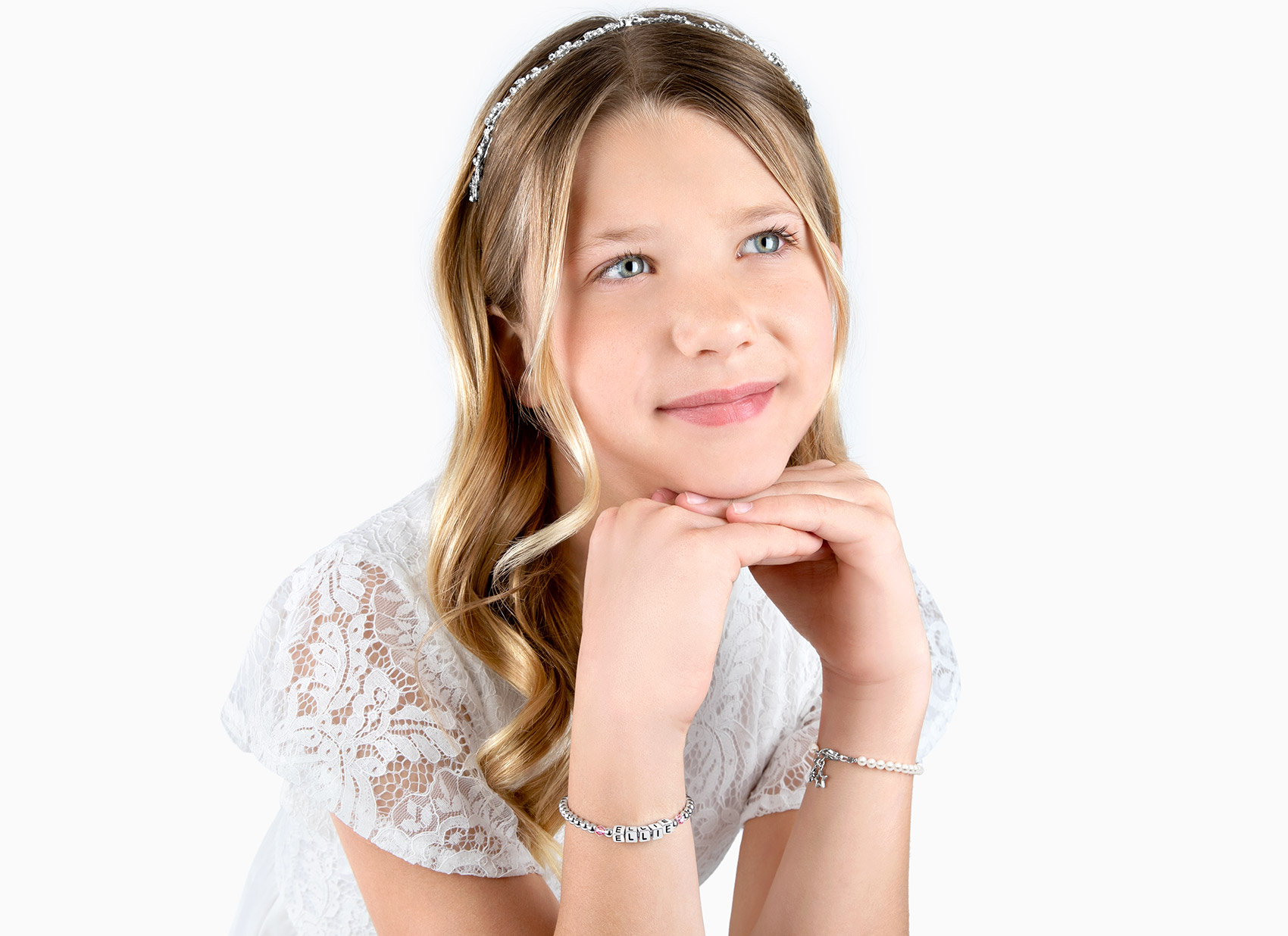 Bracelet Shown on 10 Year Old Girl