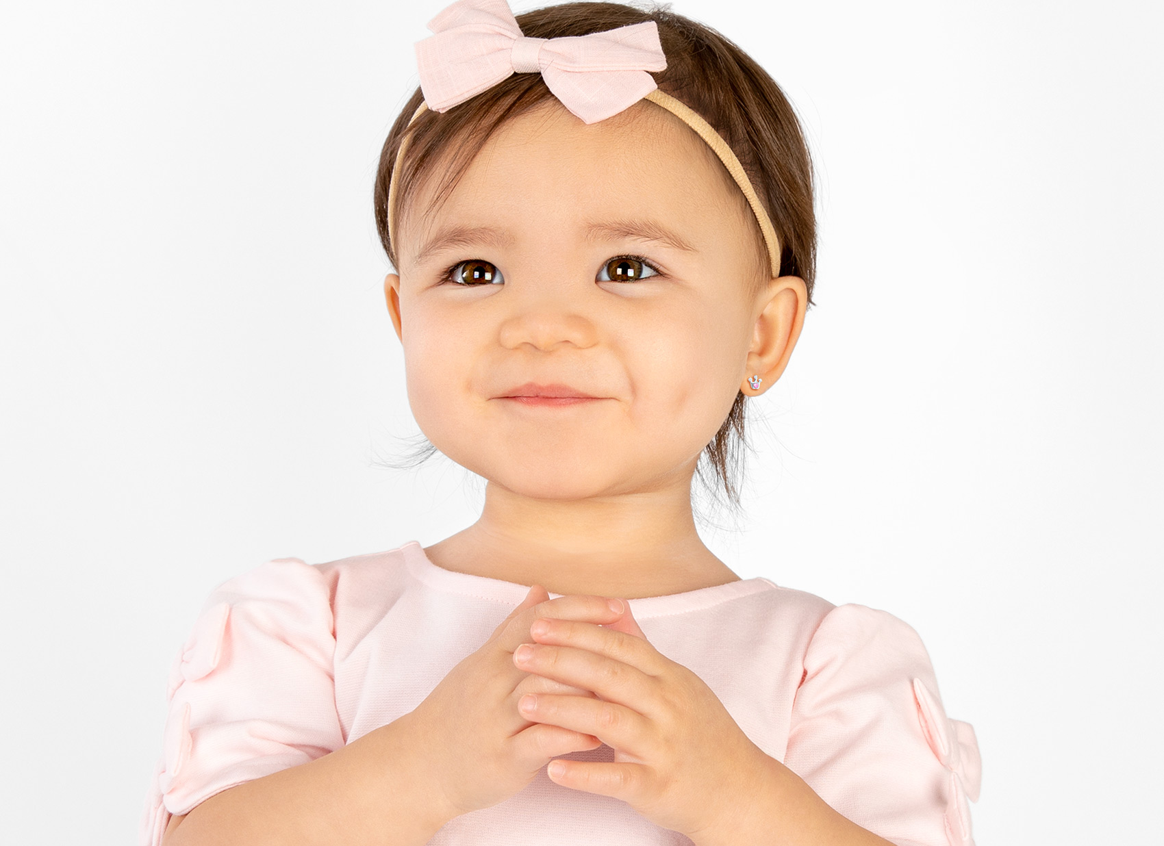 Earring Shown on 2 Year Old Girl
