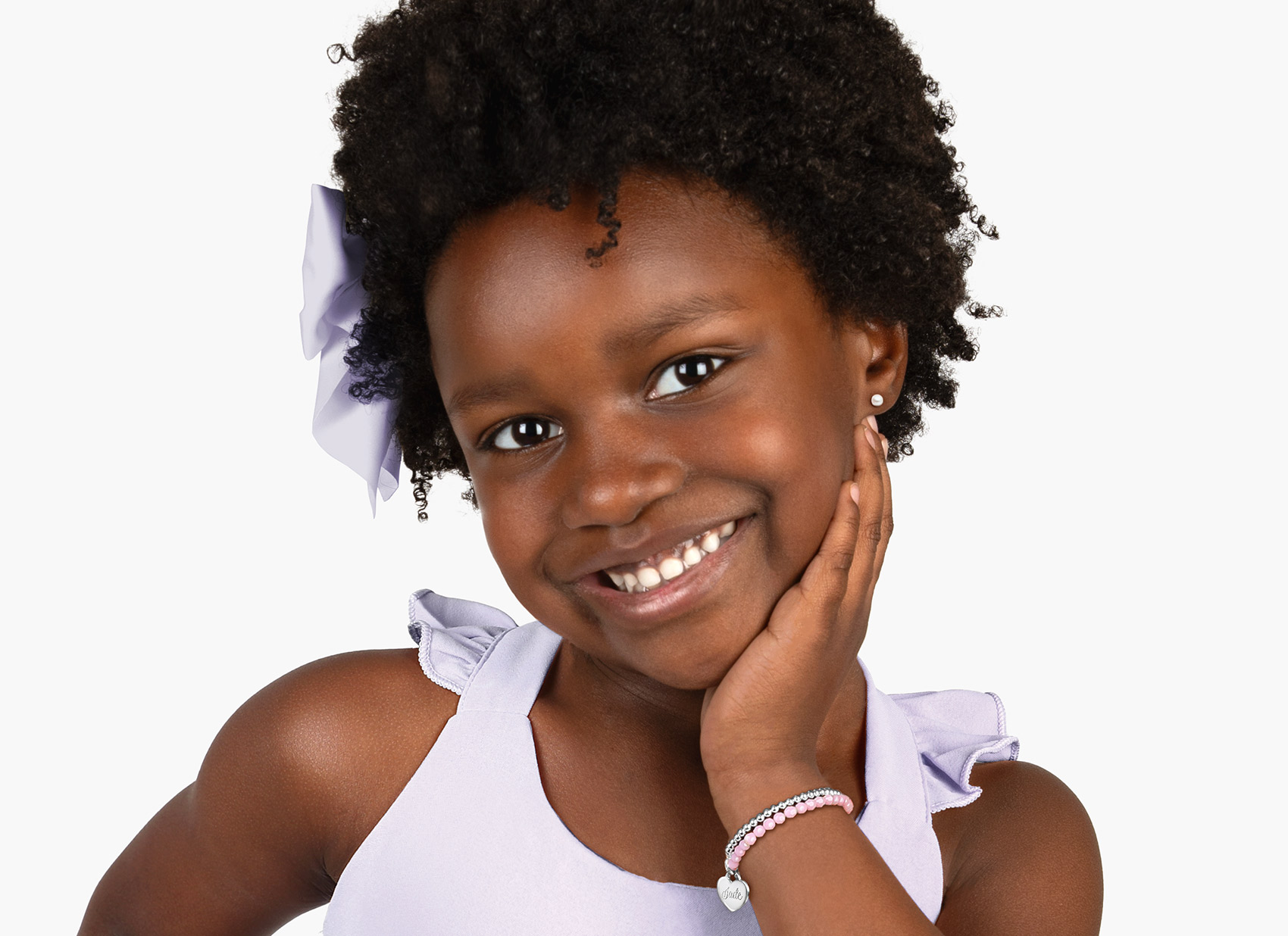 Earring Shown on 5 Year Old Girl