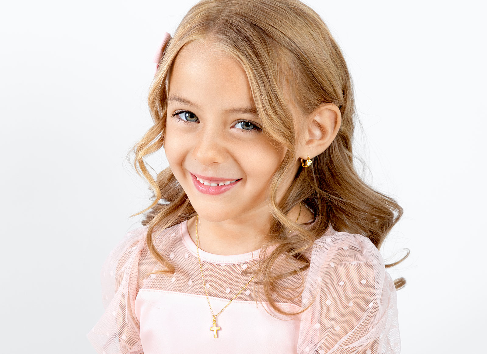Earring Shown on 6 Year Old Girl