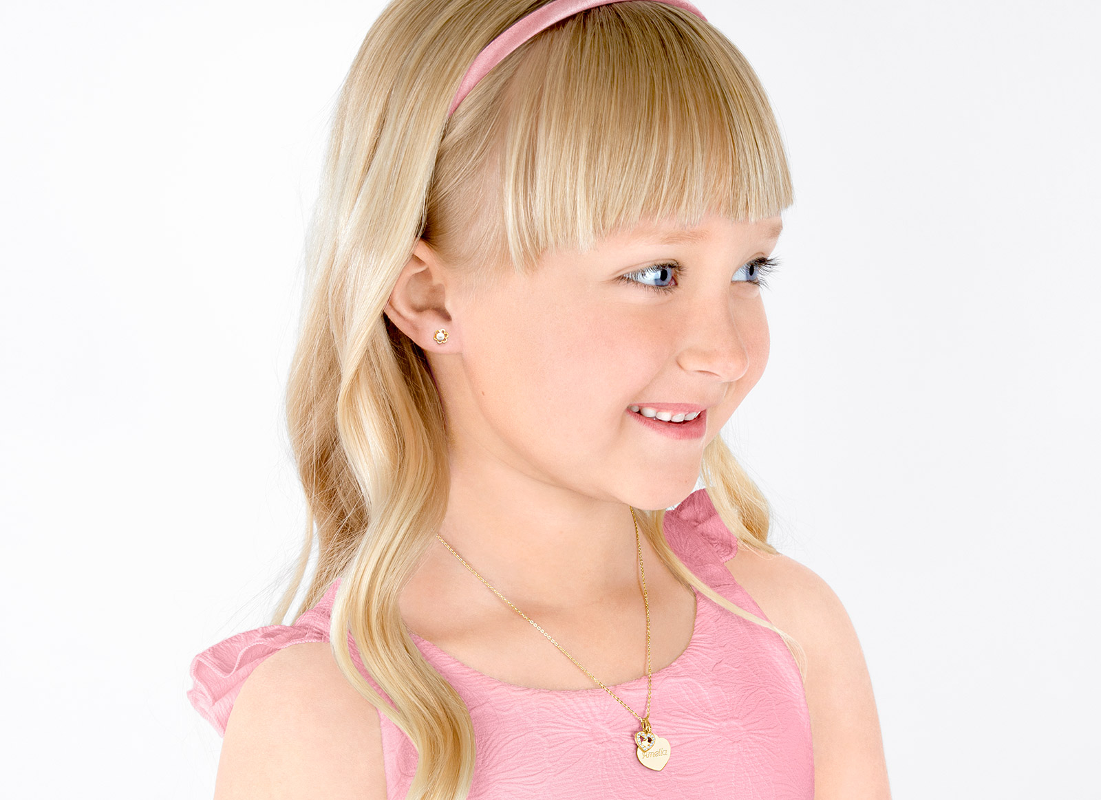 Earring Shown on 6 Year Old Girl