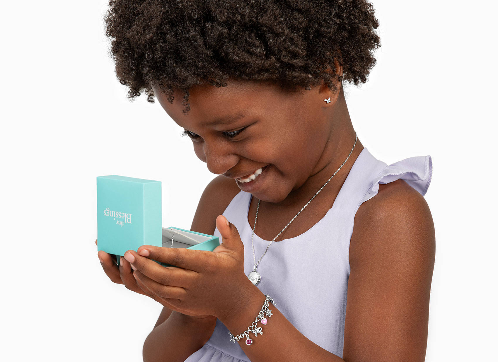 Example Bracelet Shown on 5 Year Old Girl