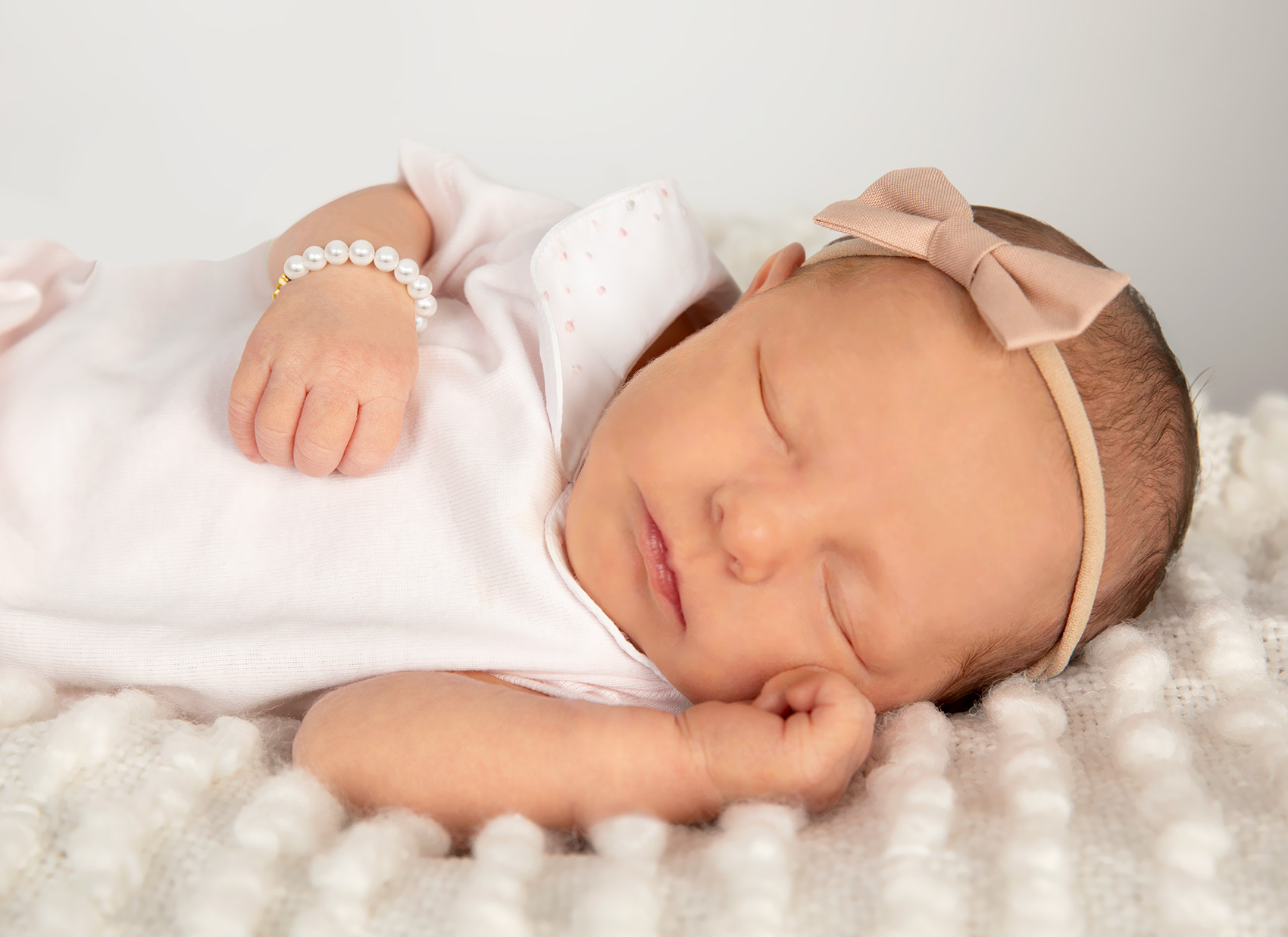 Bracelet Shown on Newborn Girl