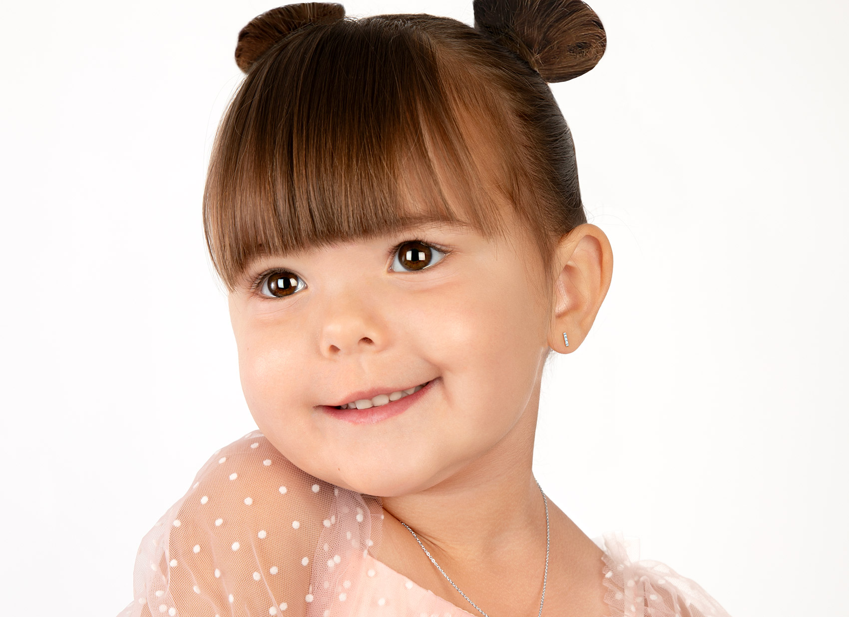 Earring Shown on 3 Year Old Girl