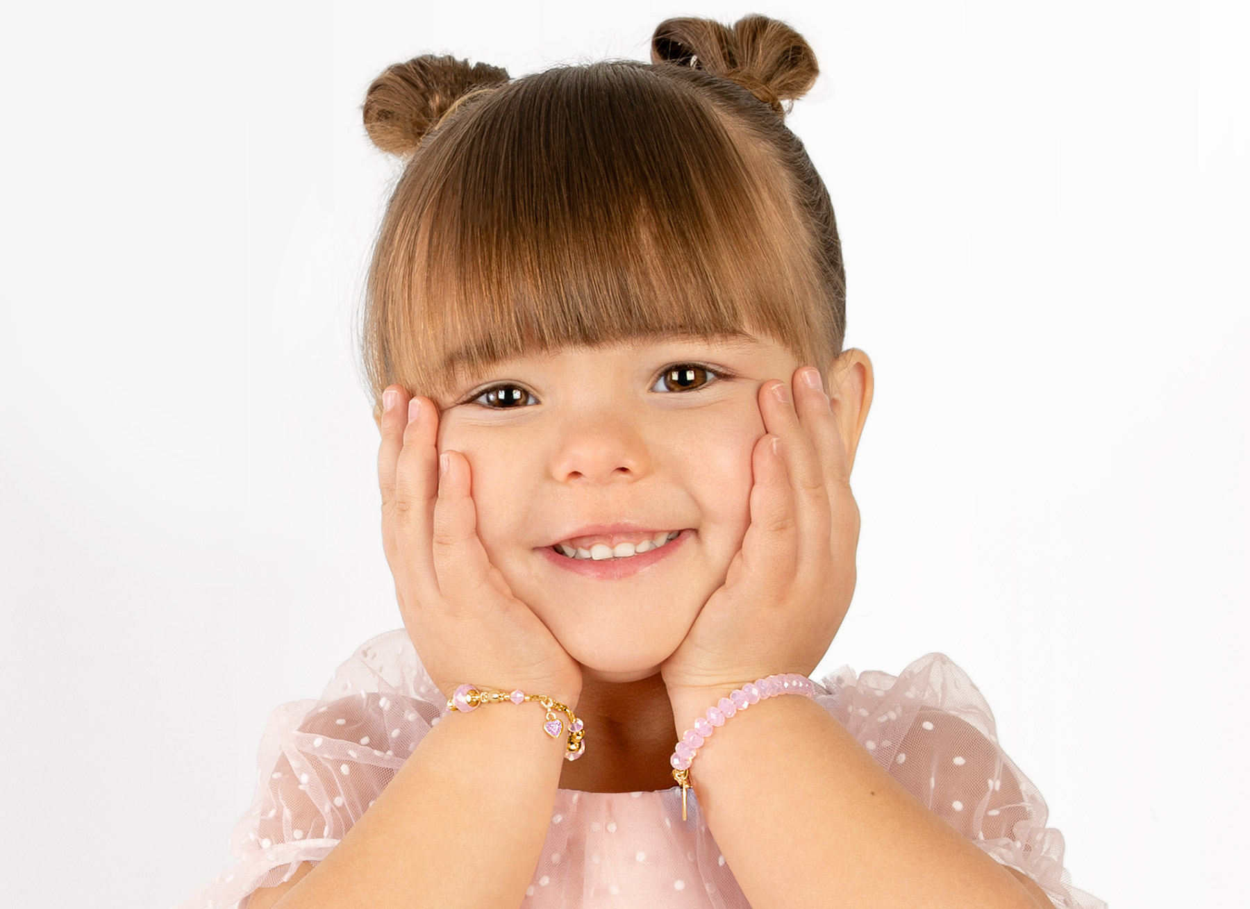 Bracelet Shown on 3 Year Old Girl