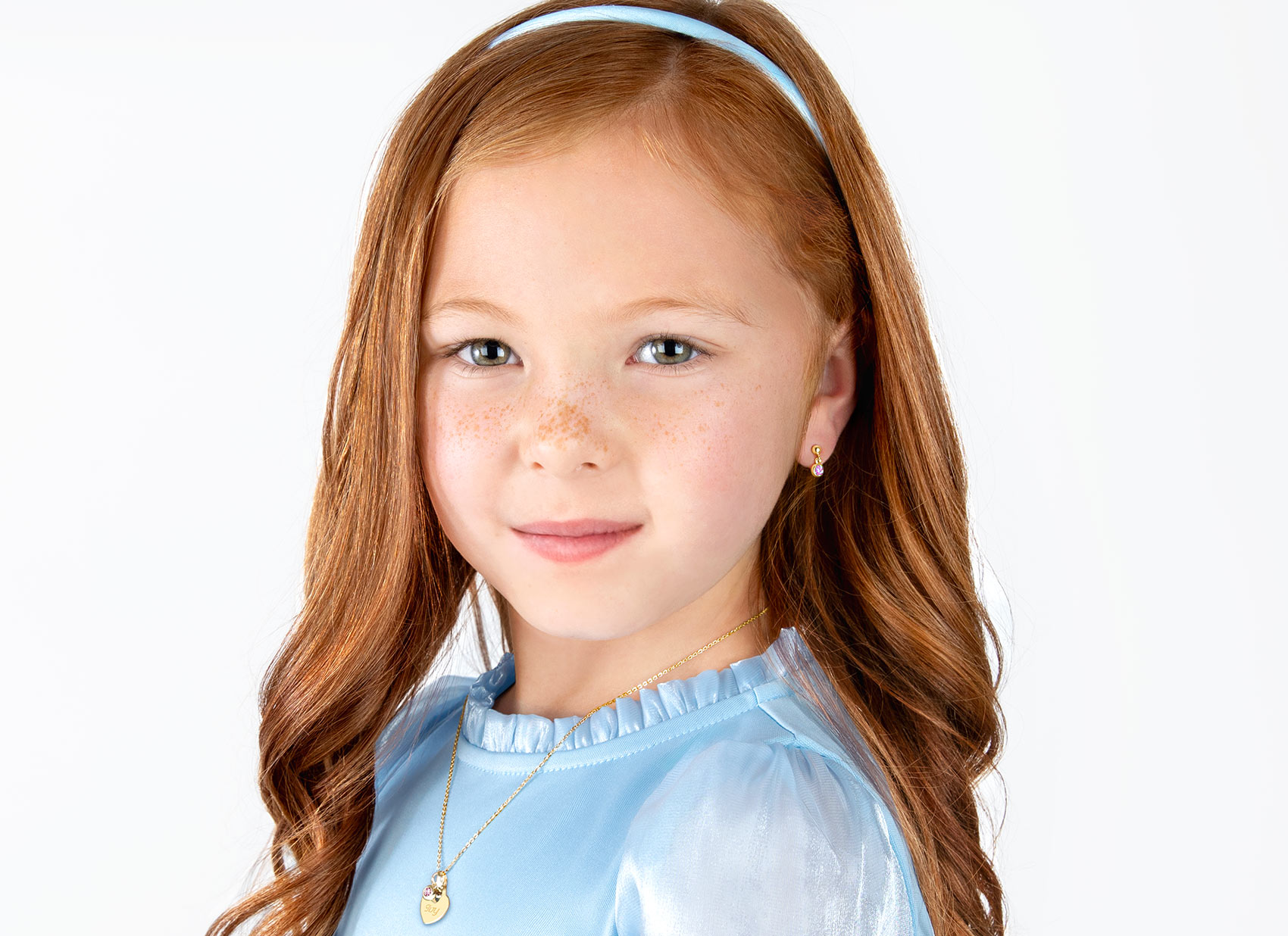 Earring Shown on 5 Year Old Girl