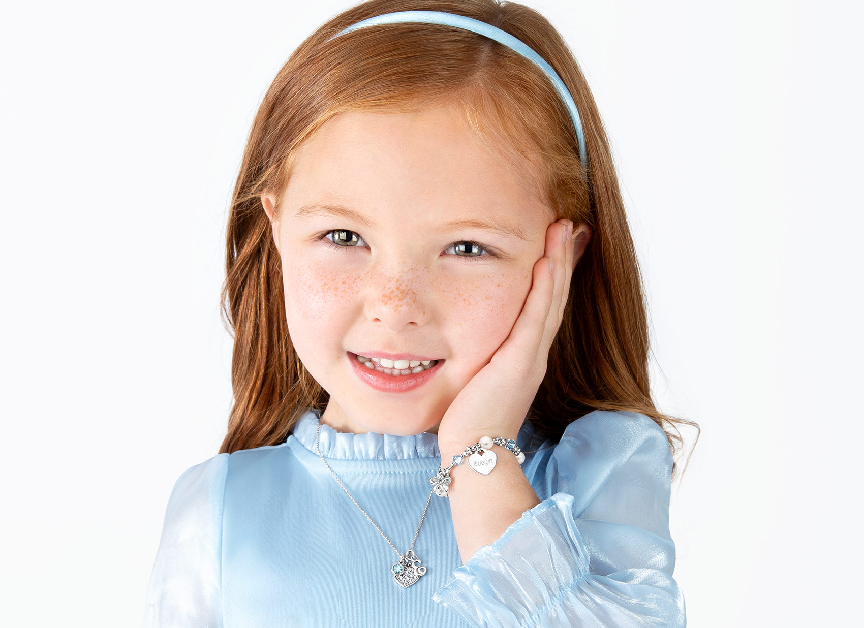 Example Bracelet Shown on 5 Year Old Girl<br />&nbsp;