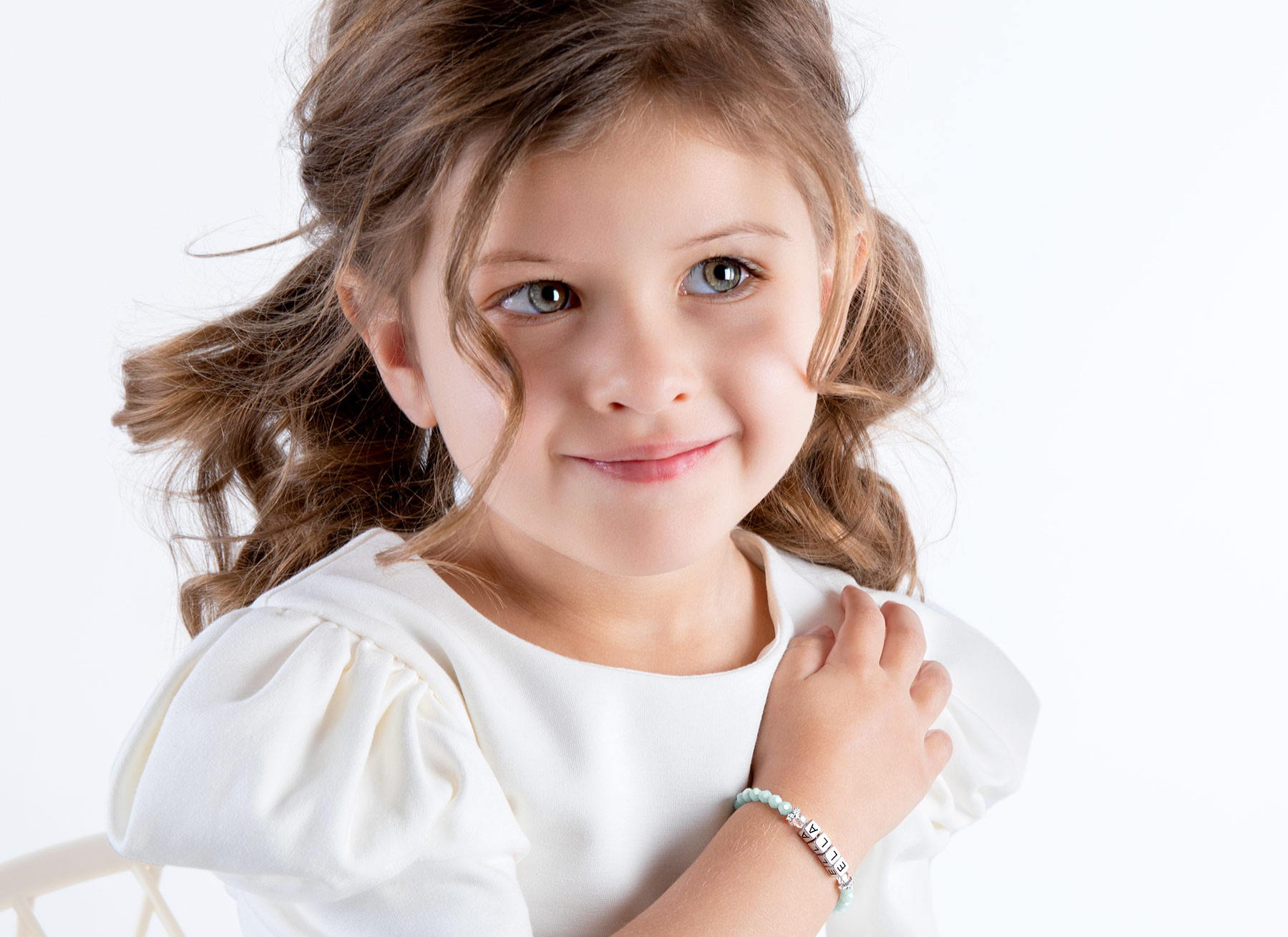 Bracelet Shown on 4 Year Old Girl