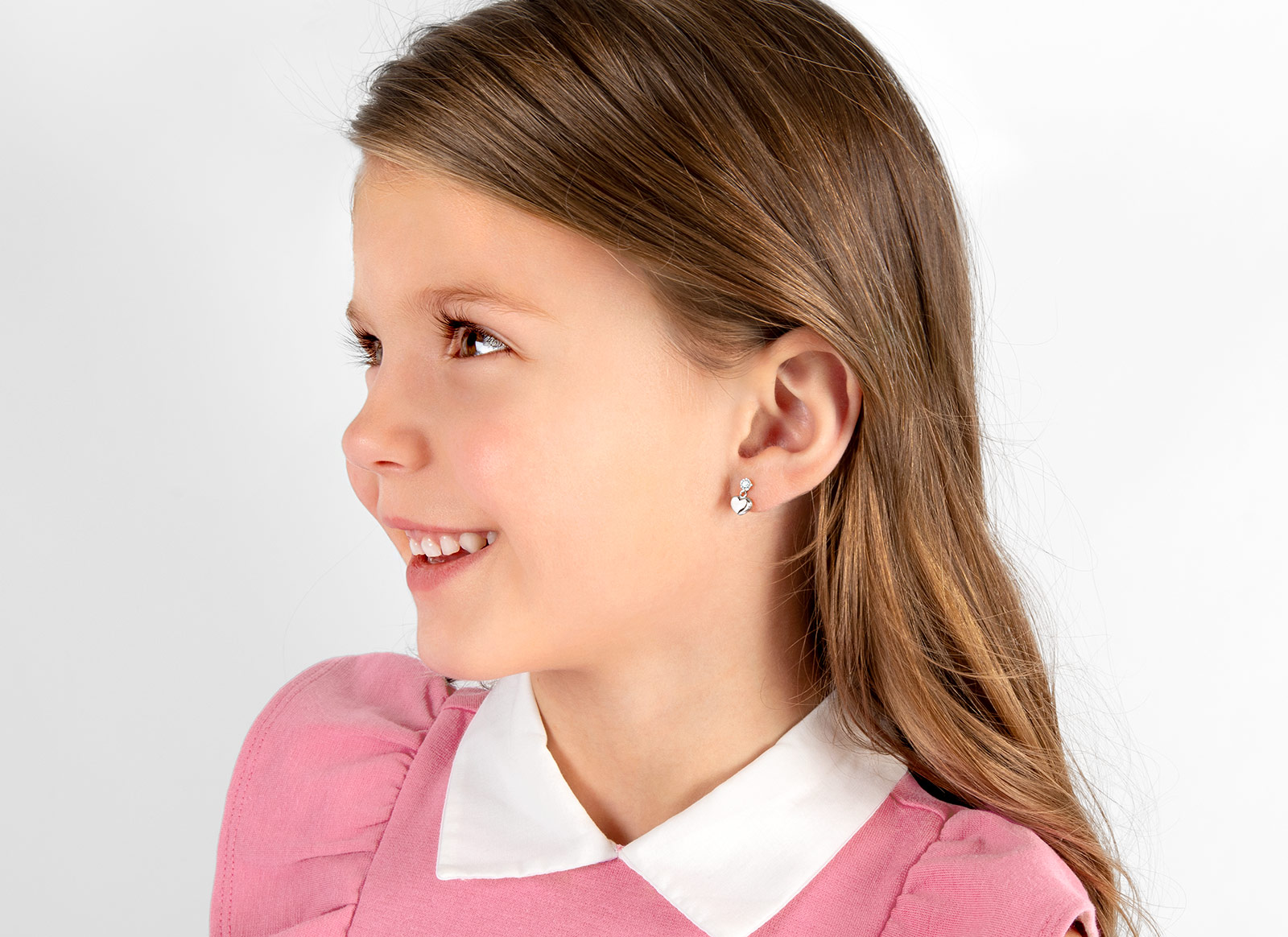 Earring Shown on 4 Year Old Girl