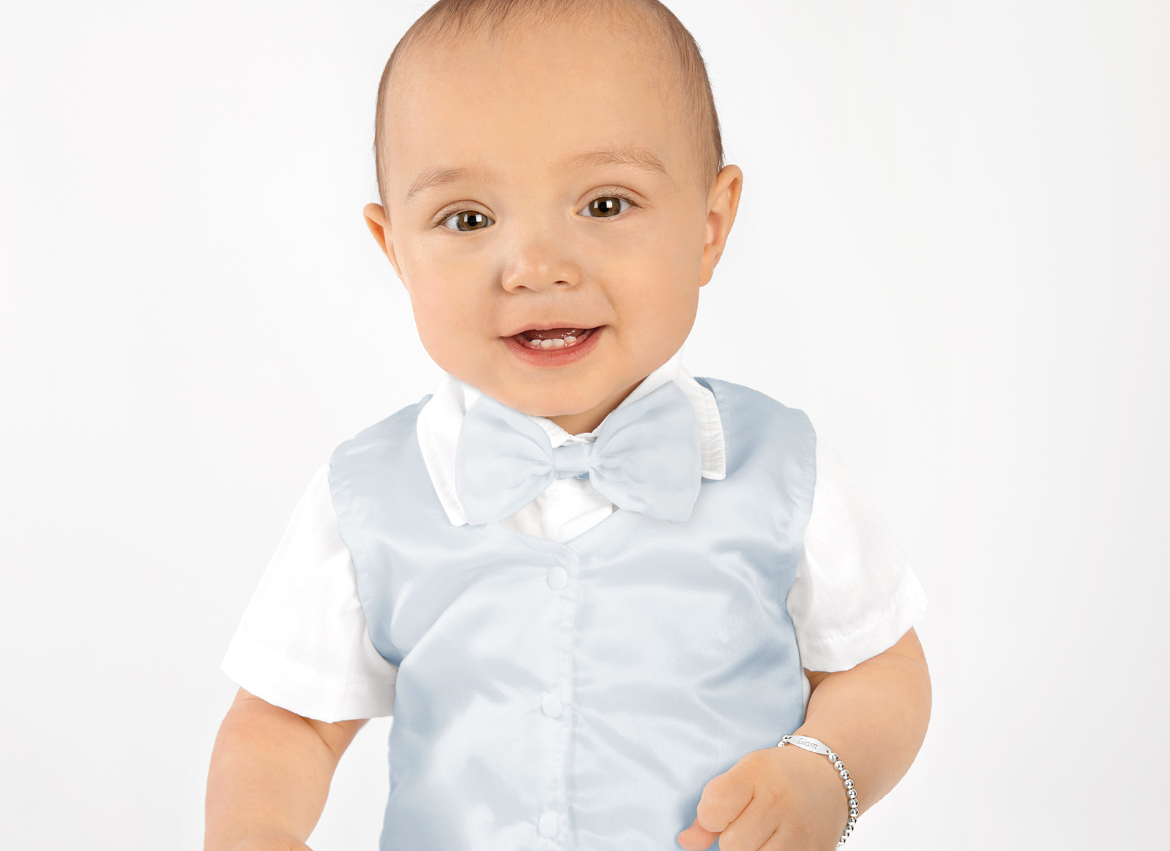 Example Bracelet Shown on 1 Year Old Boy