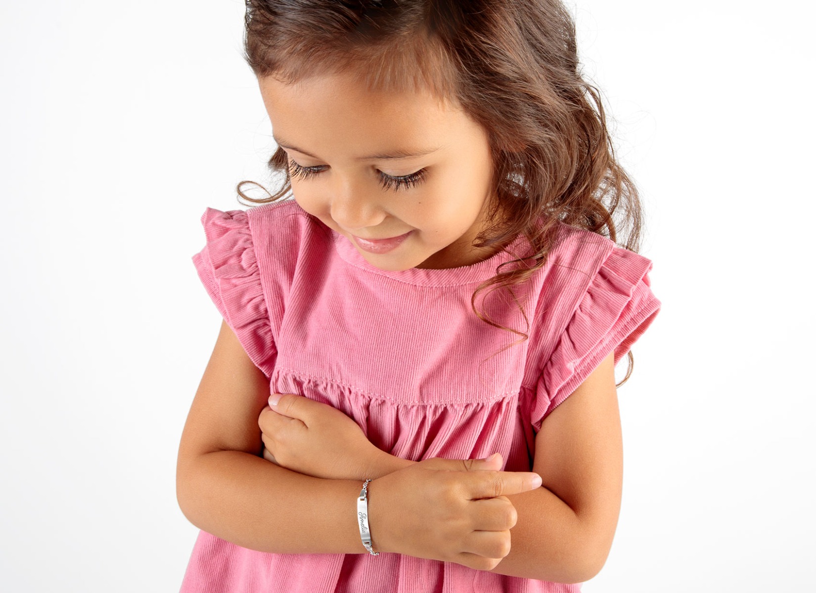 Bracelet Shown on 3 Year Old Girl