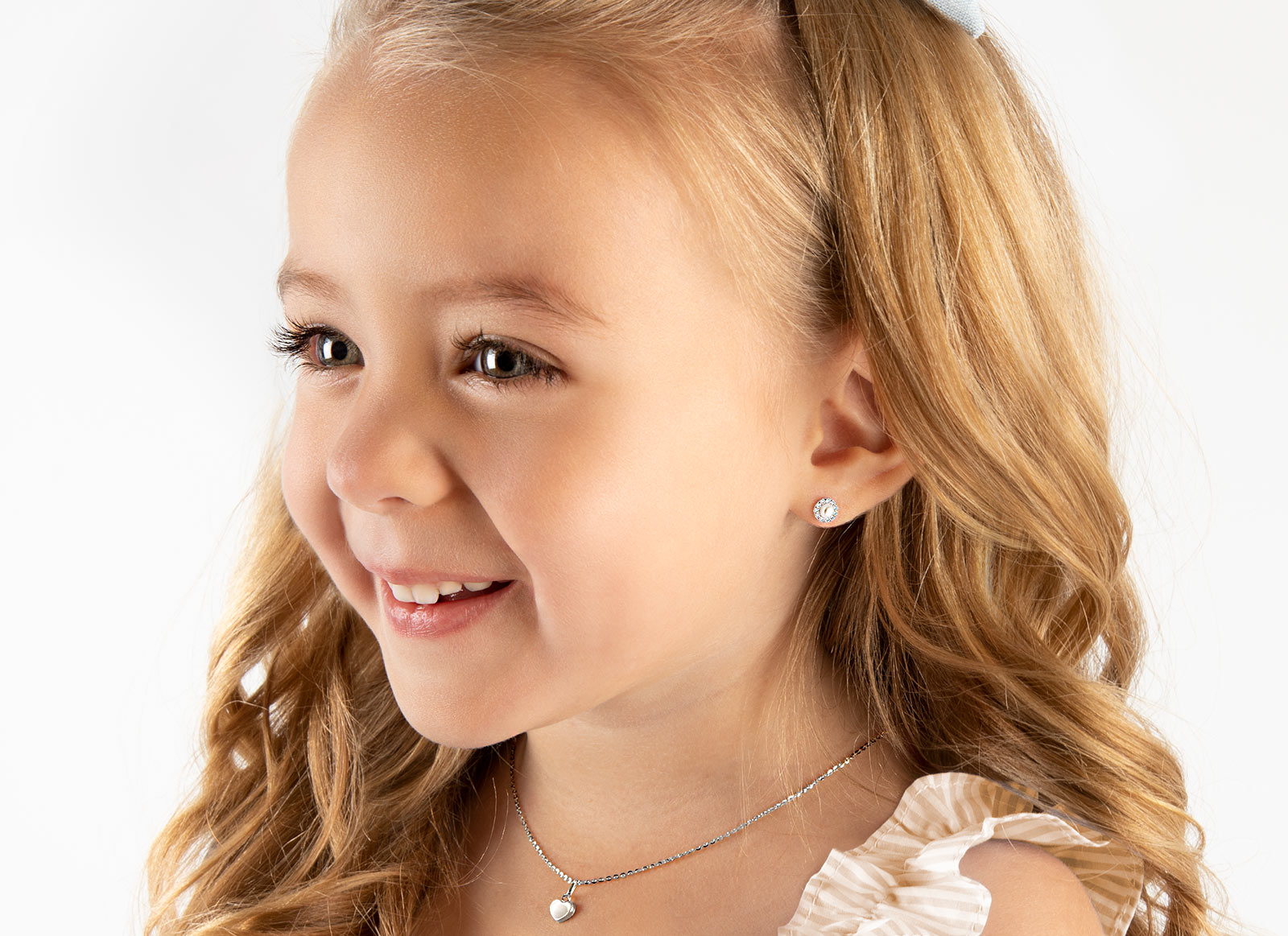 Earring Shown on 3 Year Old Girl