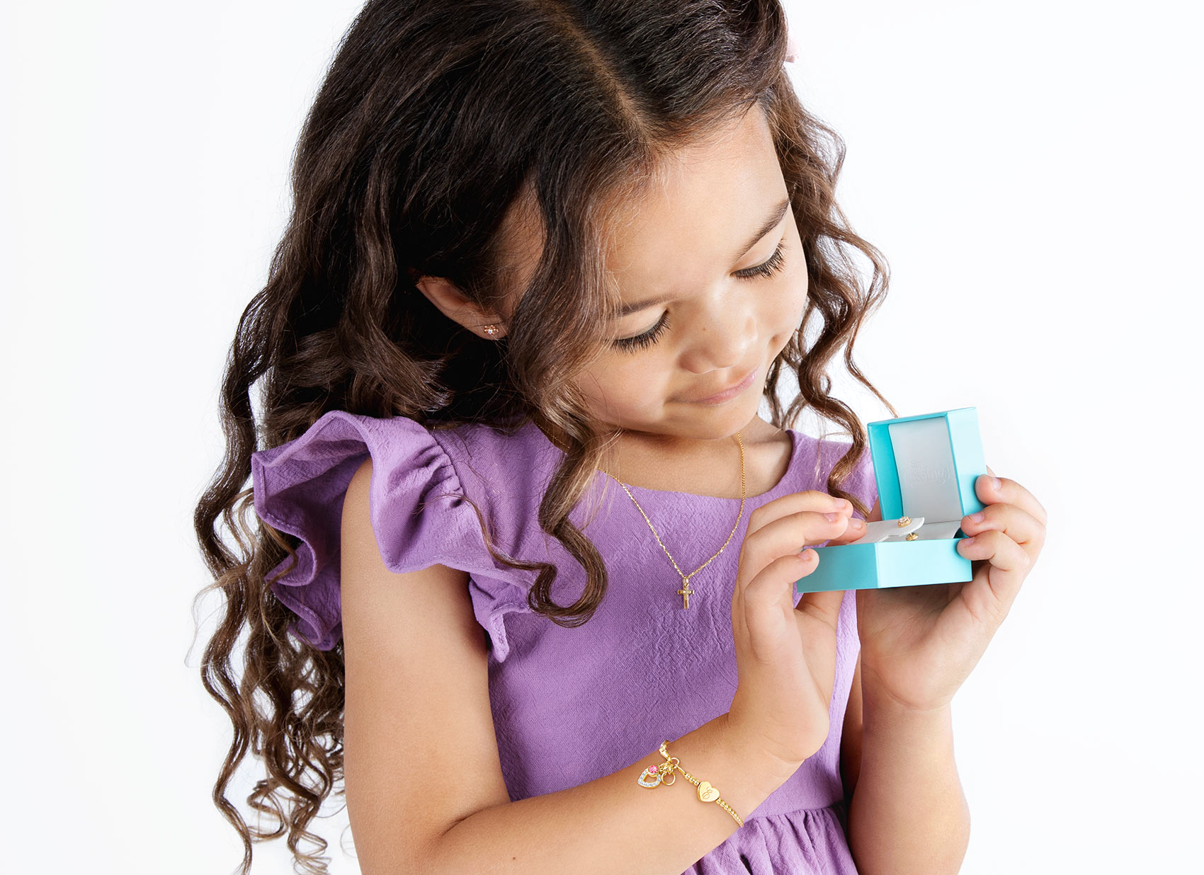 Example Bracelet Shown on 5 Year Old Girl