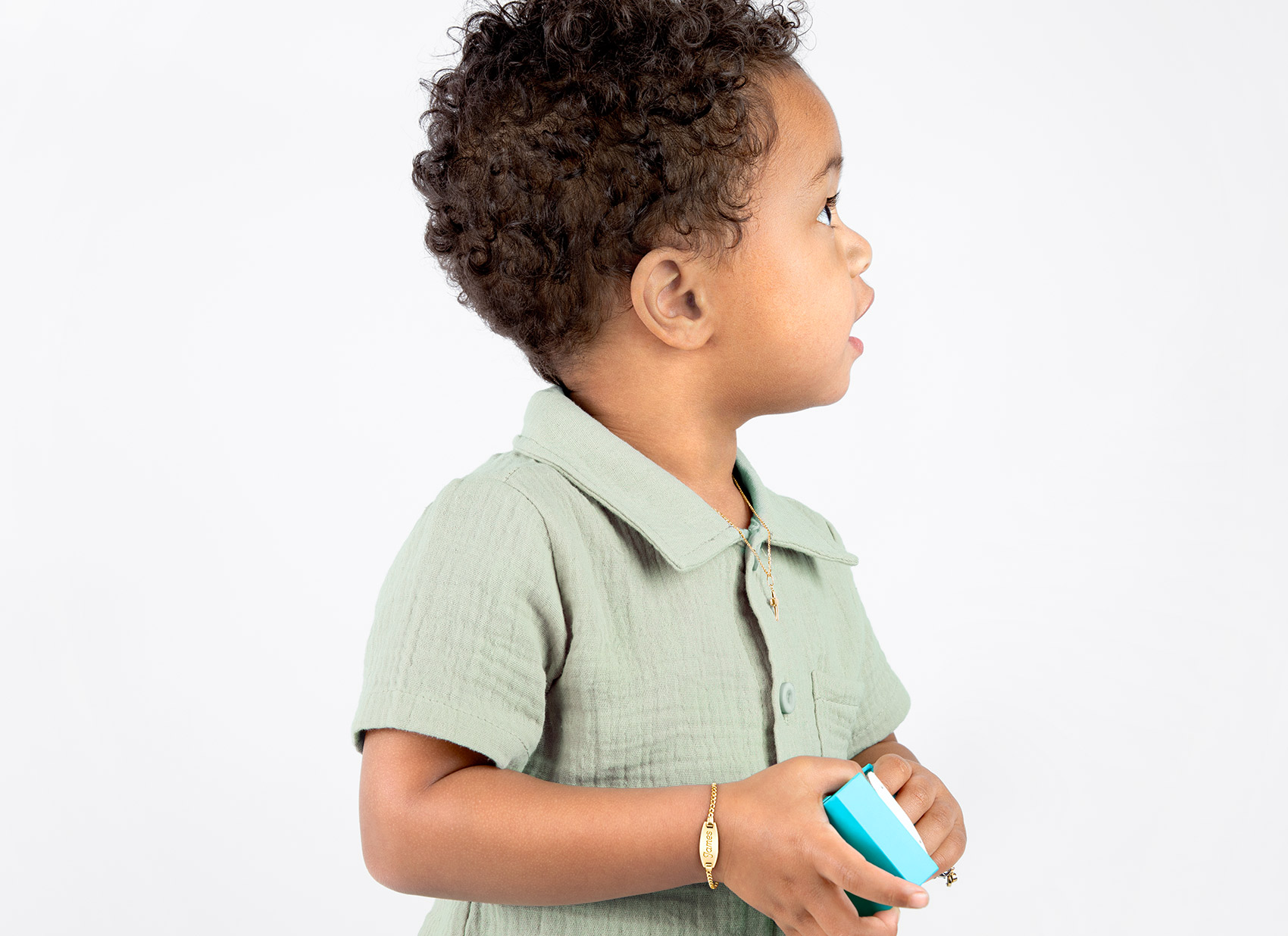 Example Bracelet Show on 3 Year Old Boy