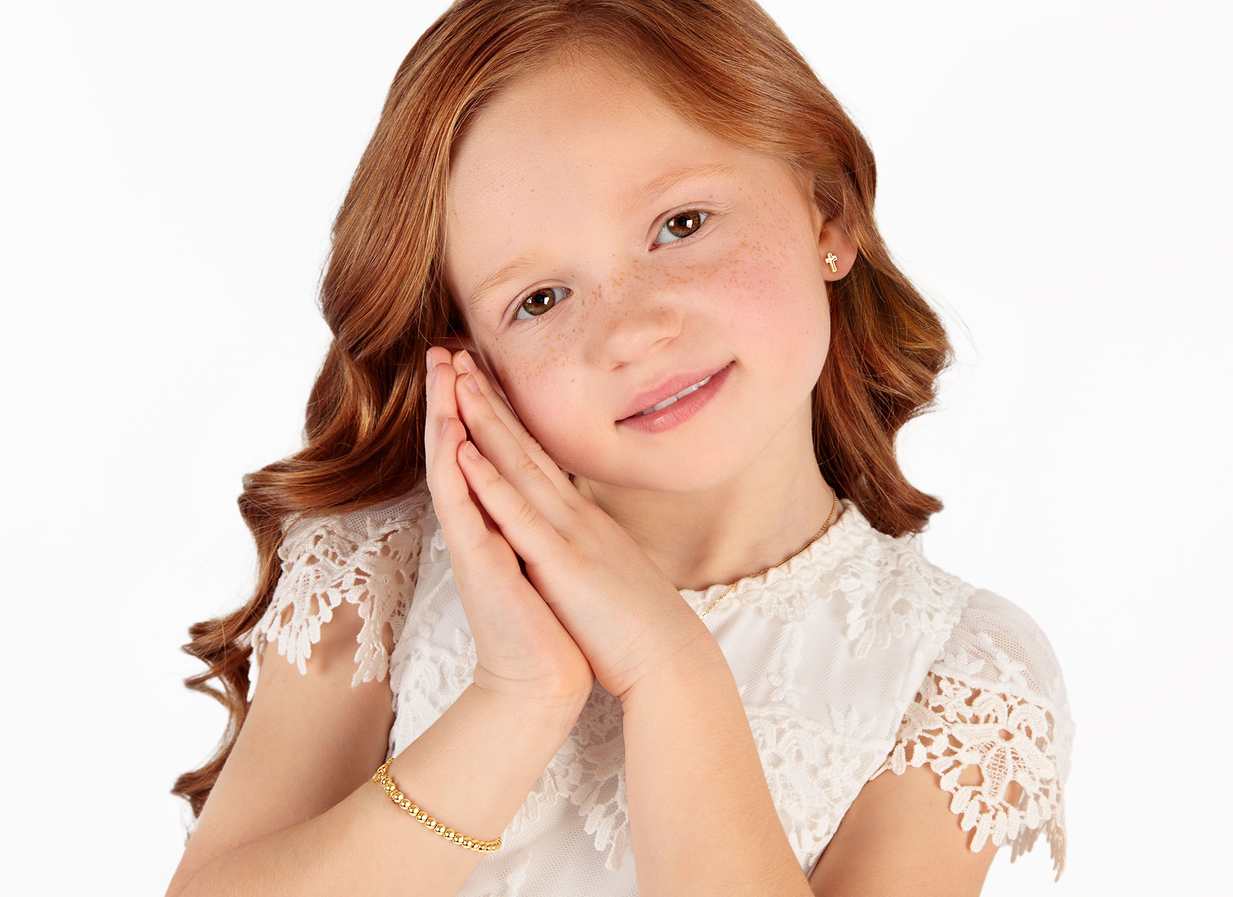 Bracelet Shown on 8 Year Old Girl