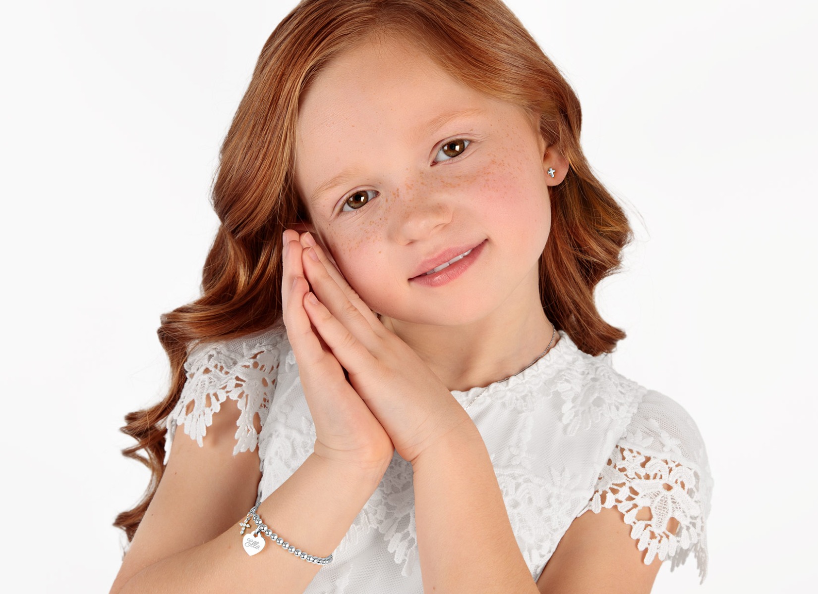 Bracelet Shown on 8 Year Old Girl
