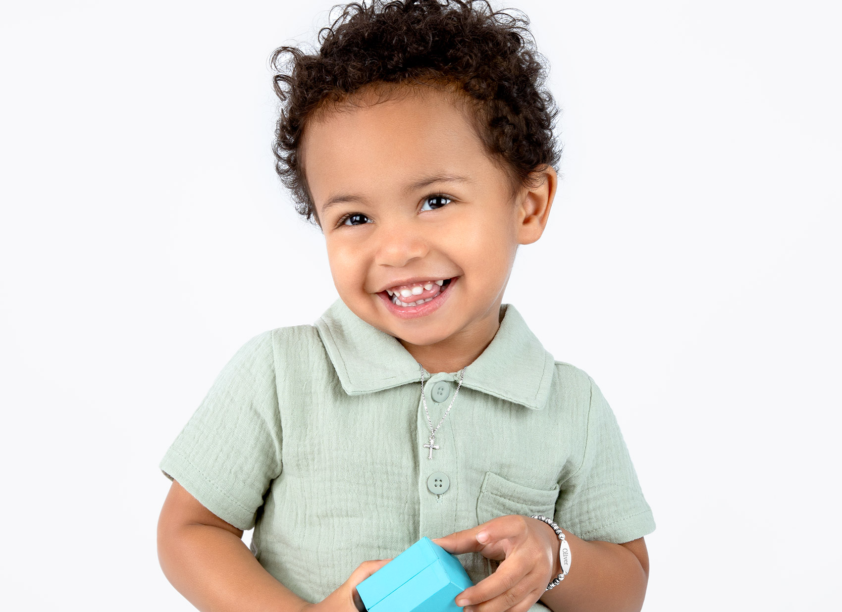 Example Bracelet Shown on 3 Year Old Boy