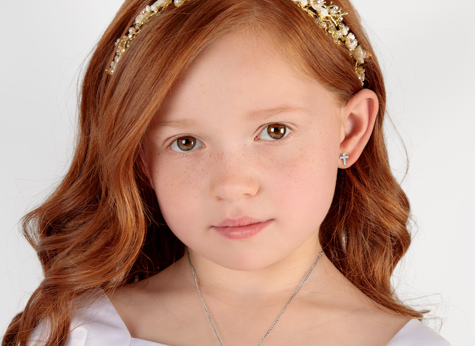 Earring Shown on 5 Year Old Girl