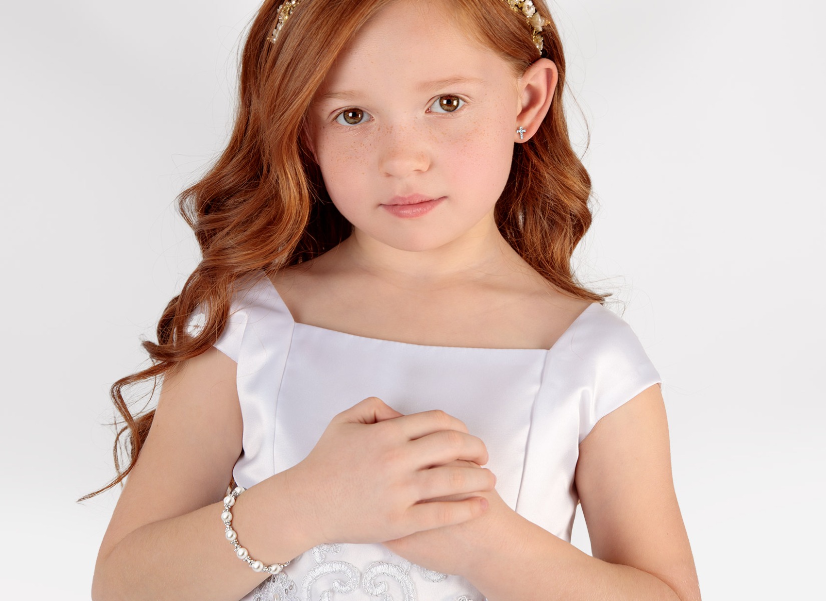 Bracelet Shown on 8 Year Old Girl