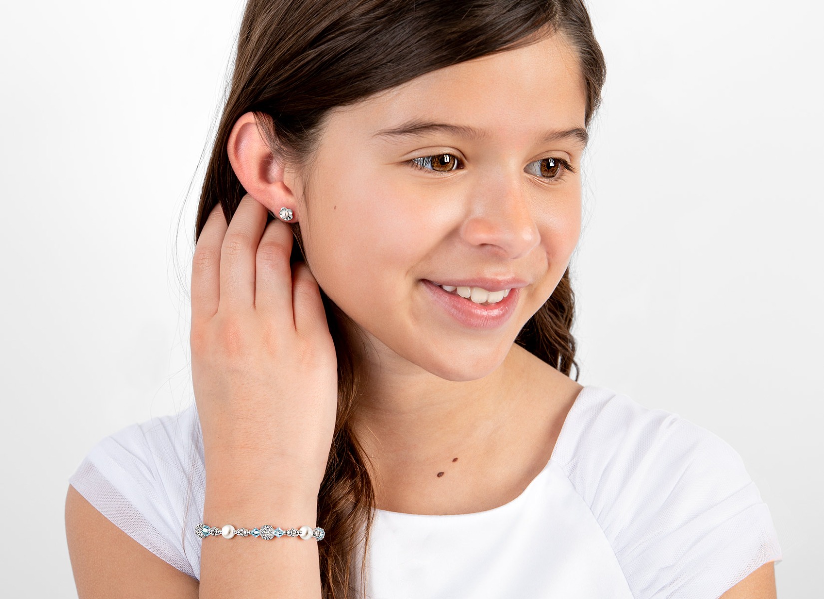 Example Bracelet Shown on 9 Year Old Girl