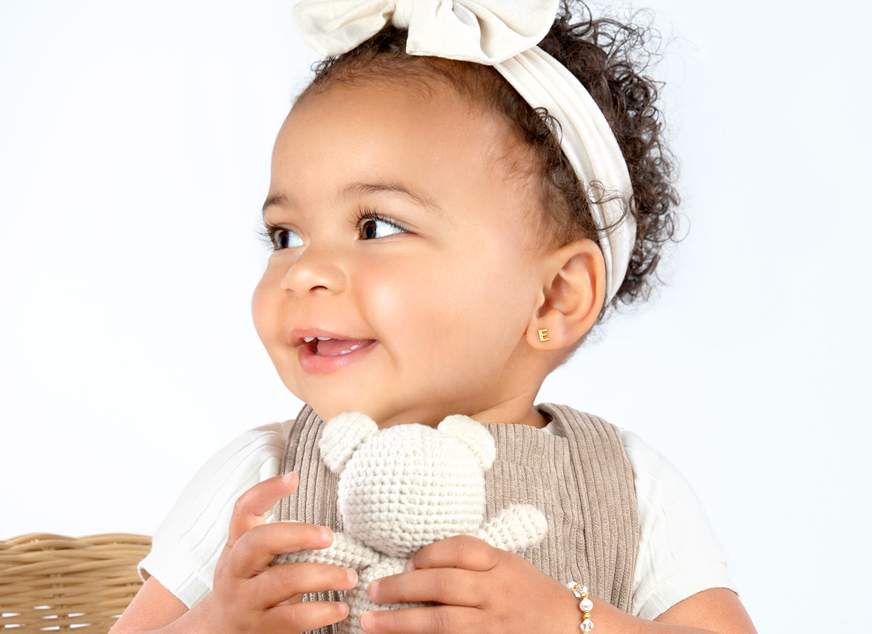Earring Shown on 15 Month Old Girl