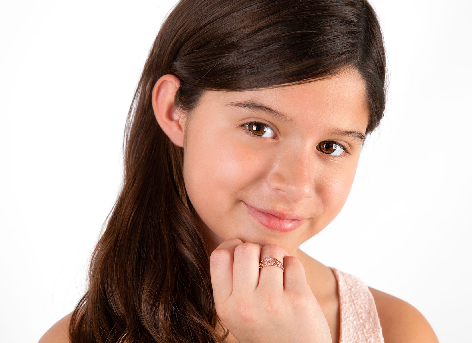Ring Shown on 9 Year Old Girl