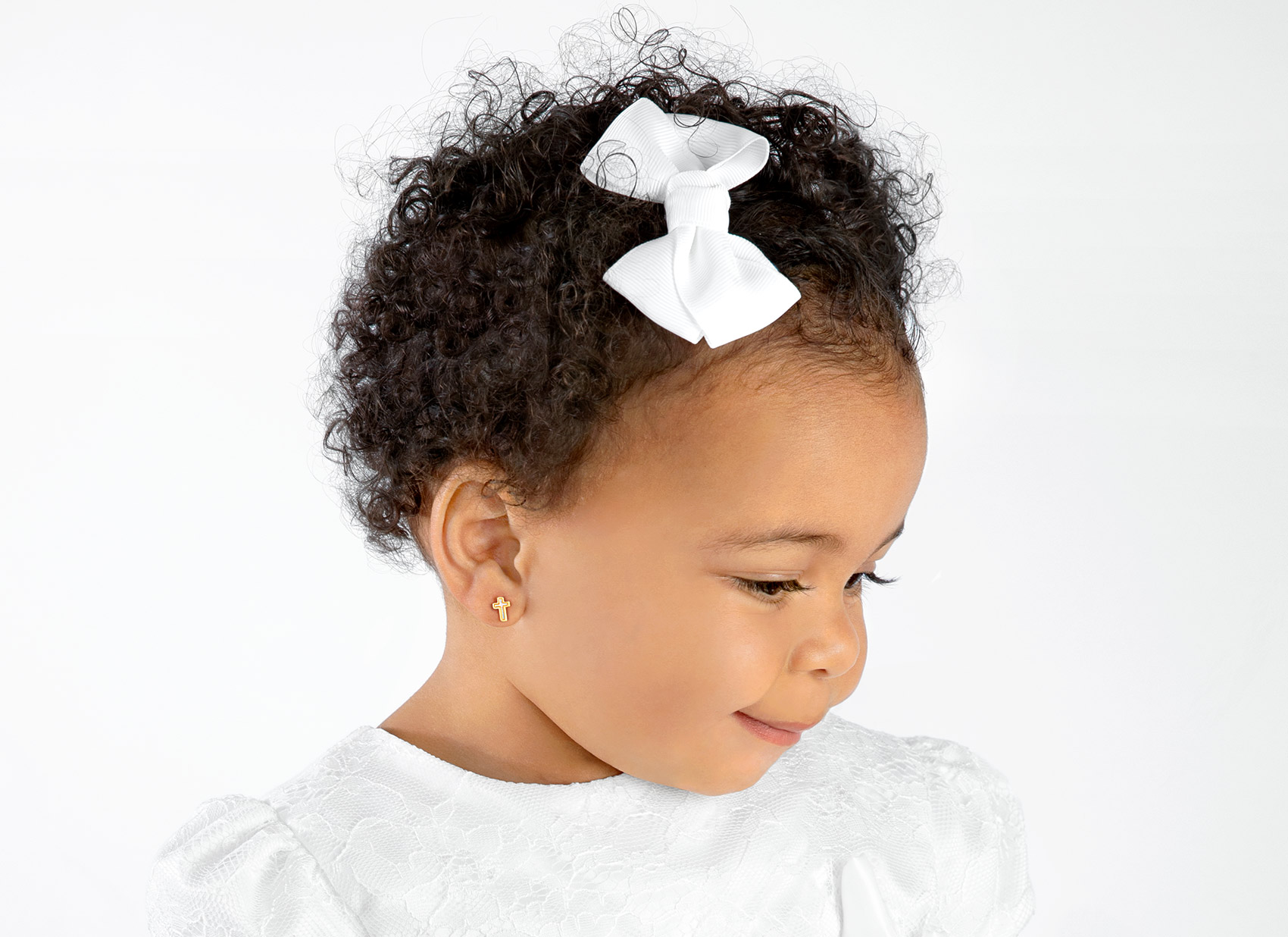 Earring Shown On 1 Year Old Girl