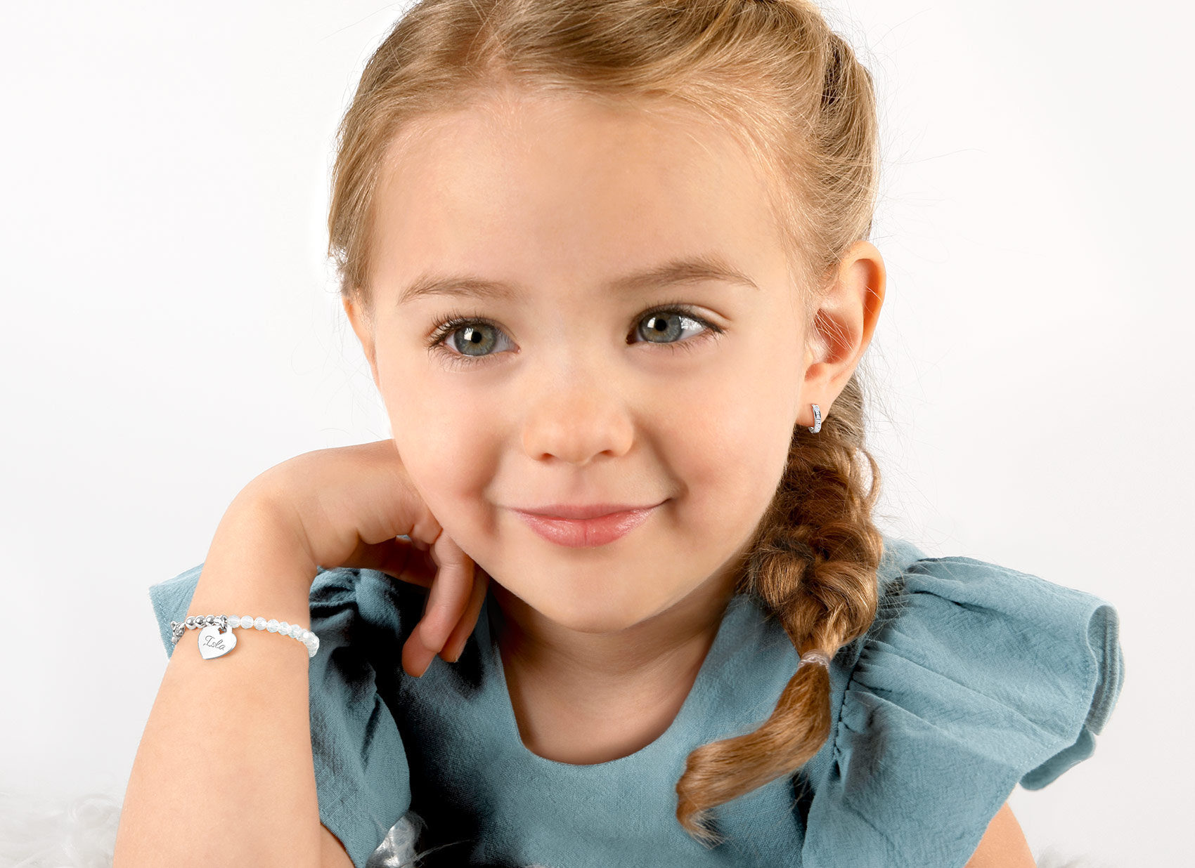 Earring Shown on 4 Year Old Girl