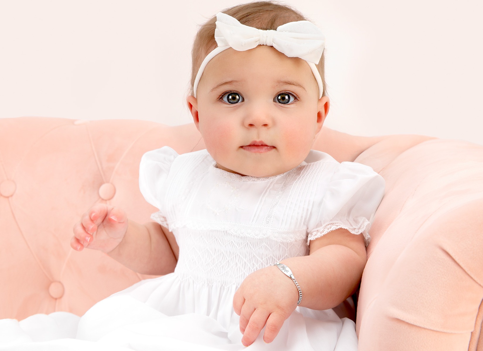 Bracelet Shown on 6 Month Old Girl